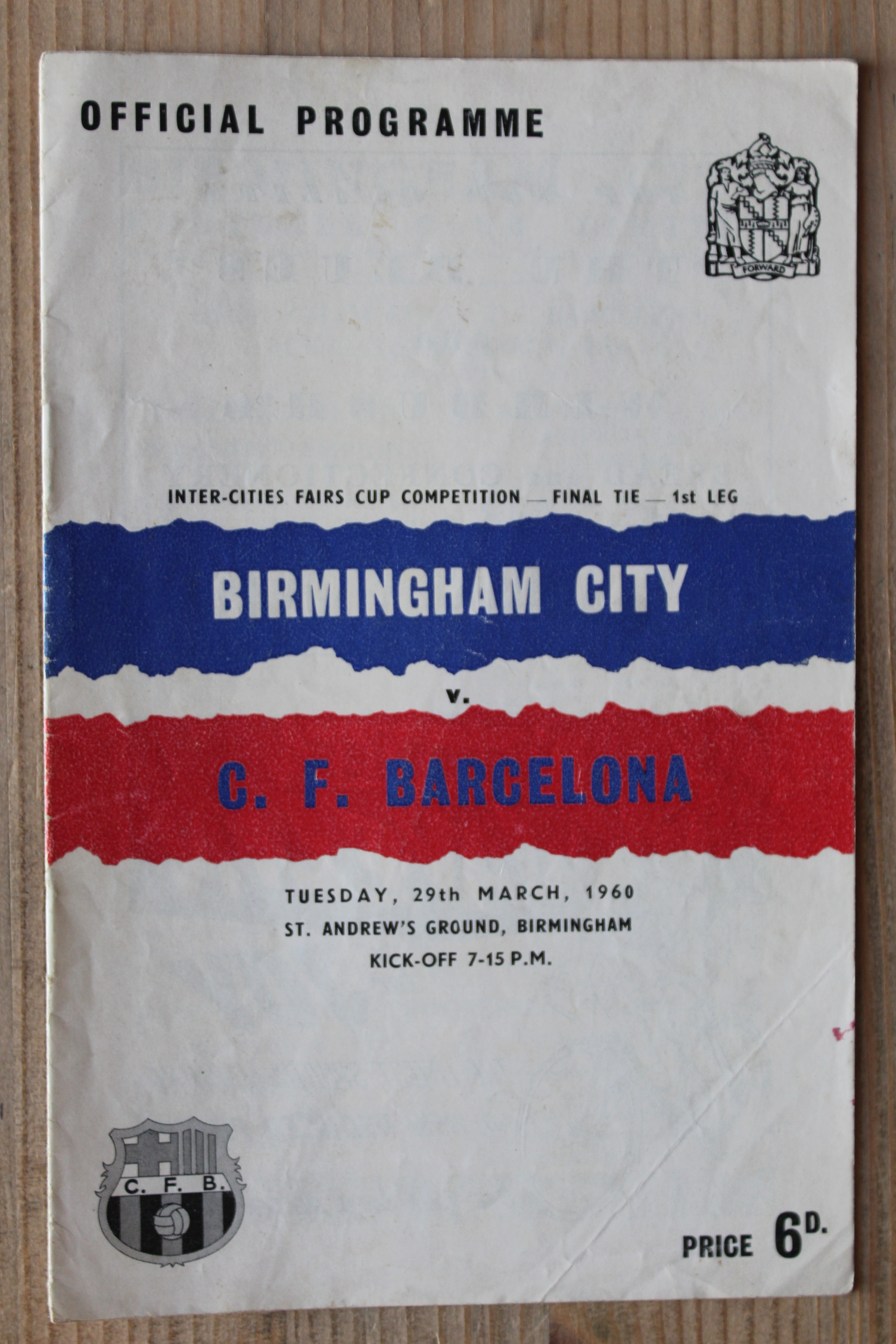 Birmingham City FC v Barcelona