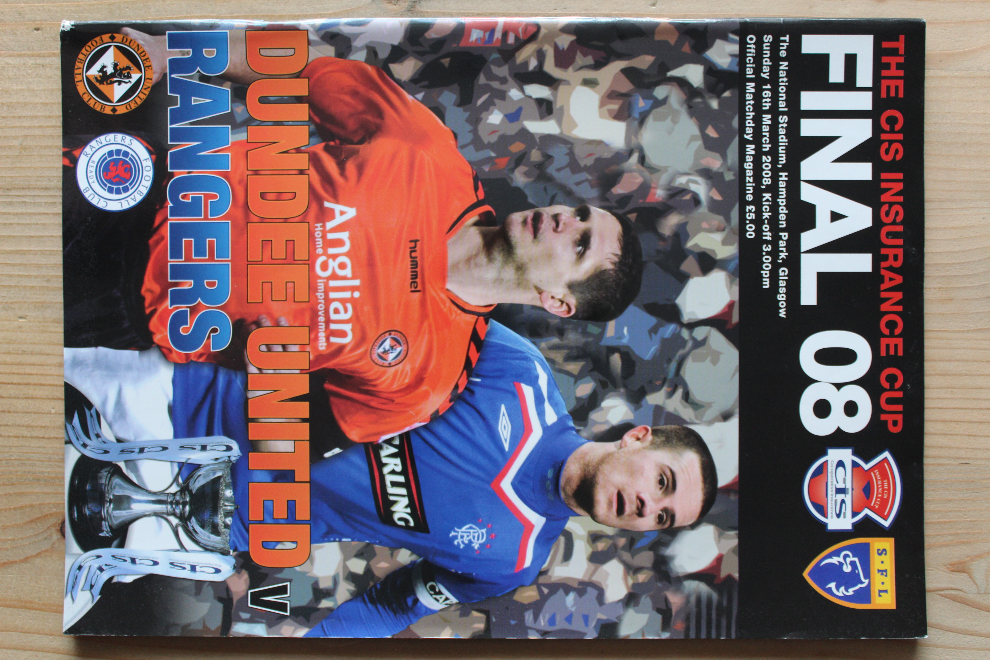 Dundee United FC v Rangers (Glasgow) FC