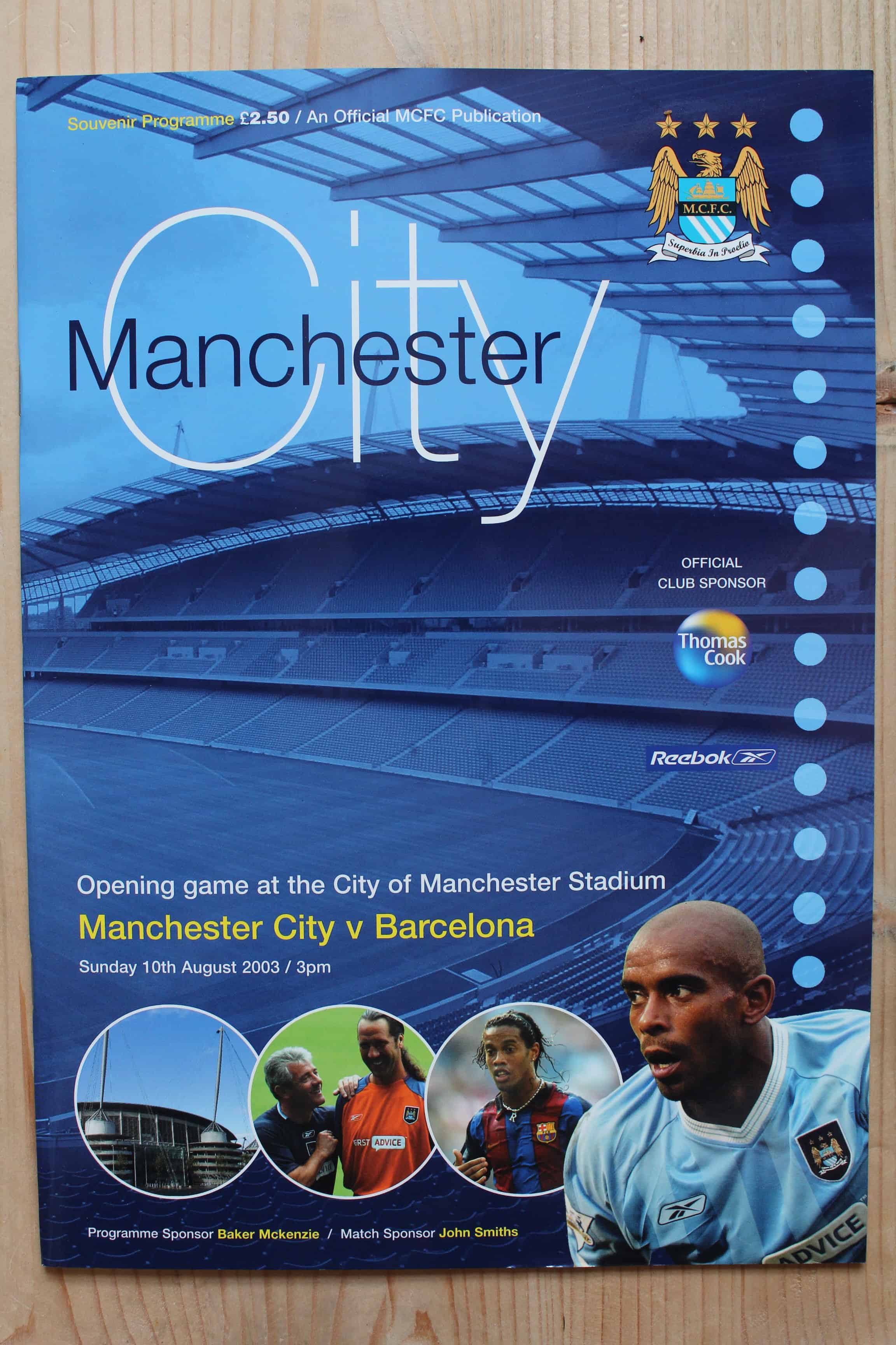 Manchester City FC v Barcelona