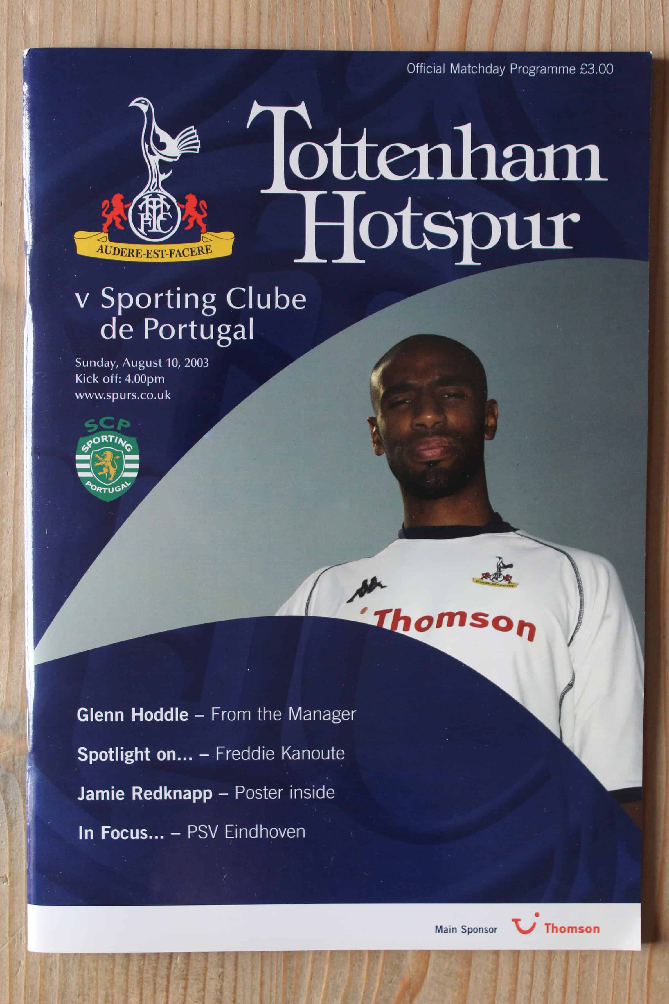 Tottenham Hotspur FC v Sporting Lisbon