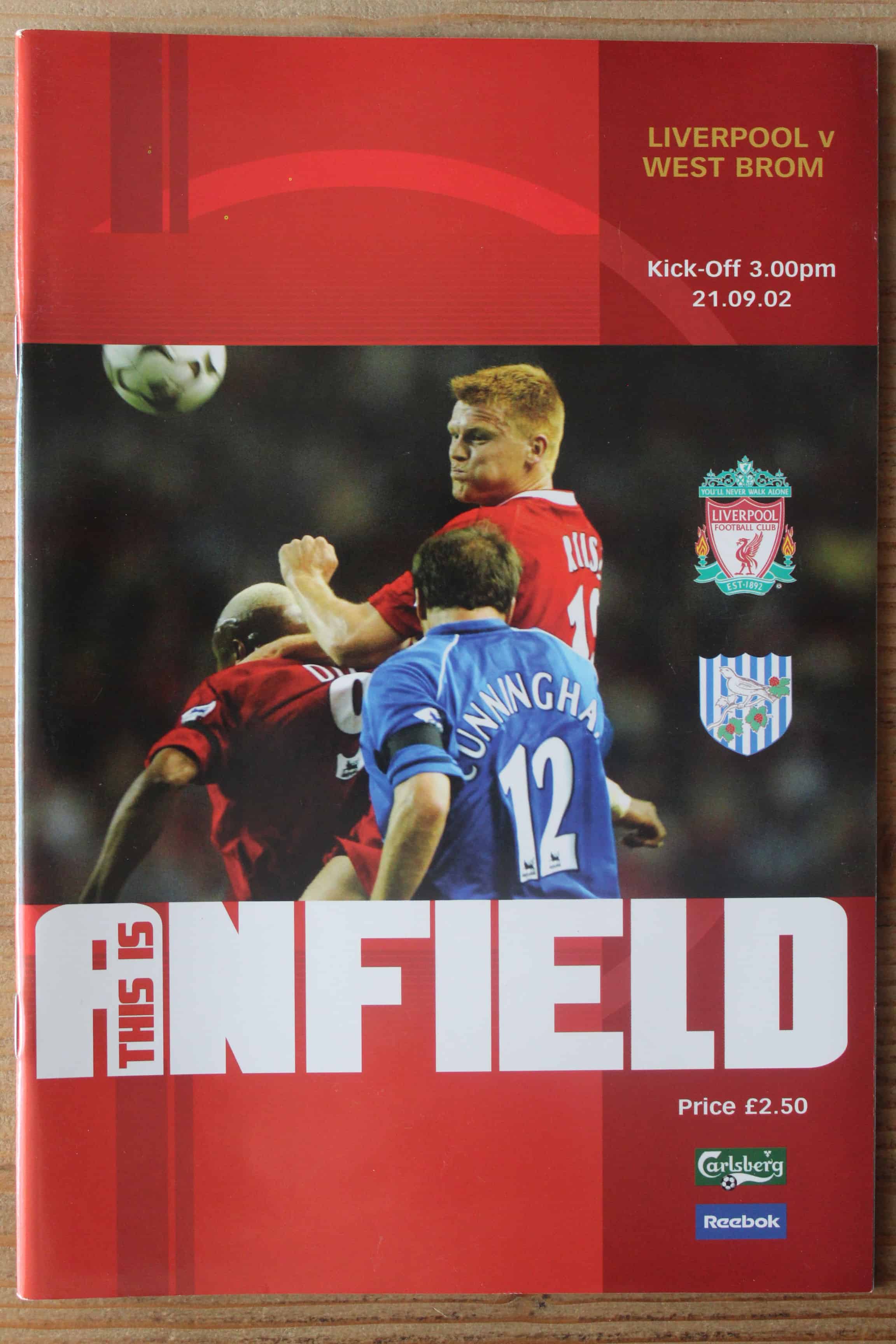 Liverpool FC v West Bromwich Albion FC 