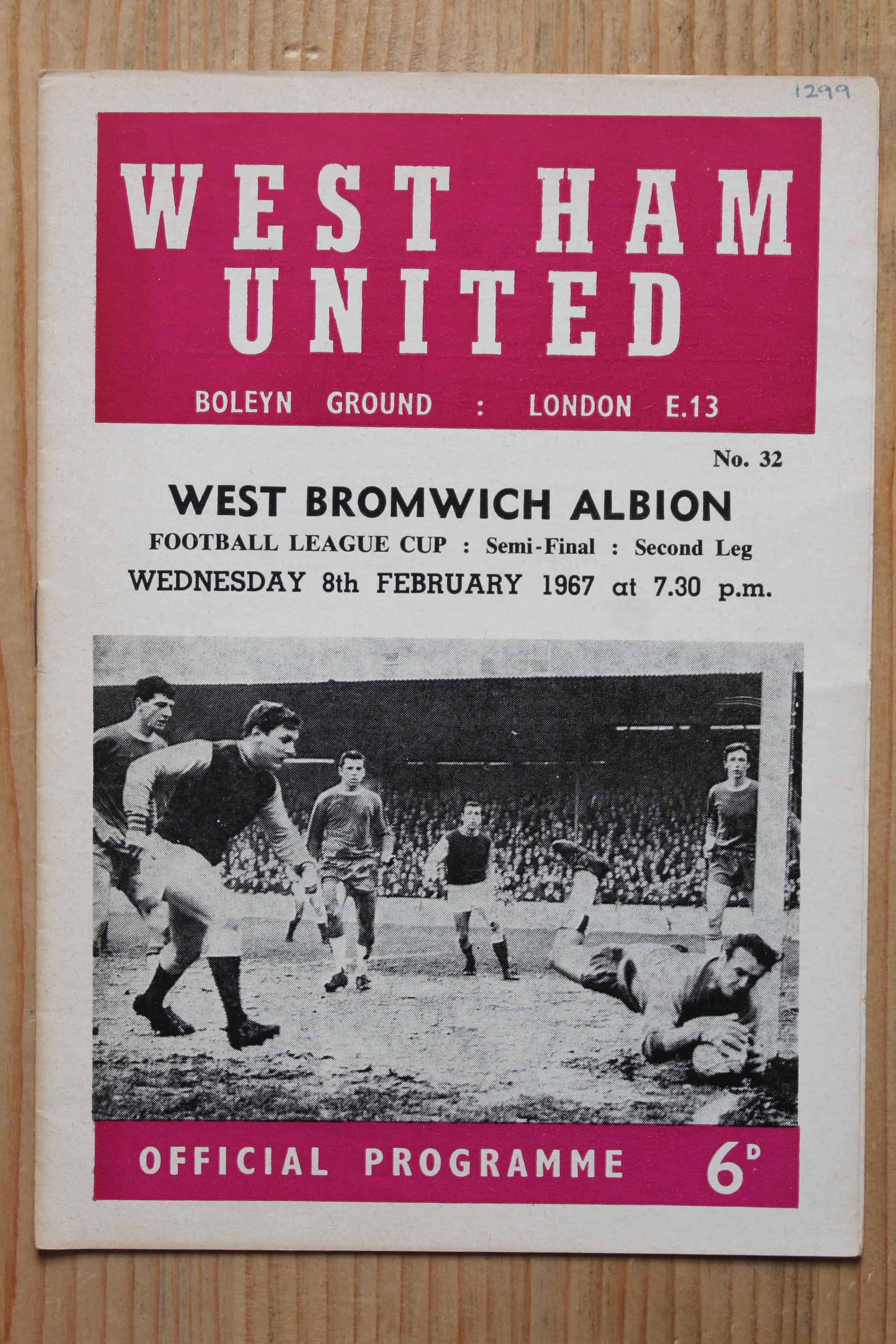 West Ham United FC v West Bromwich Albion FC 