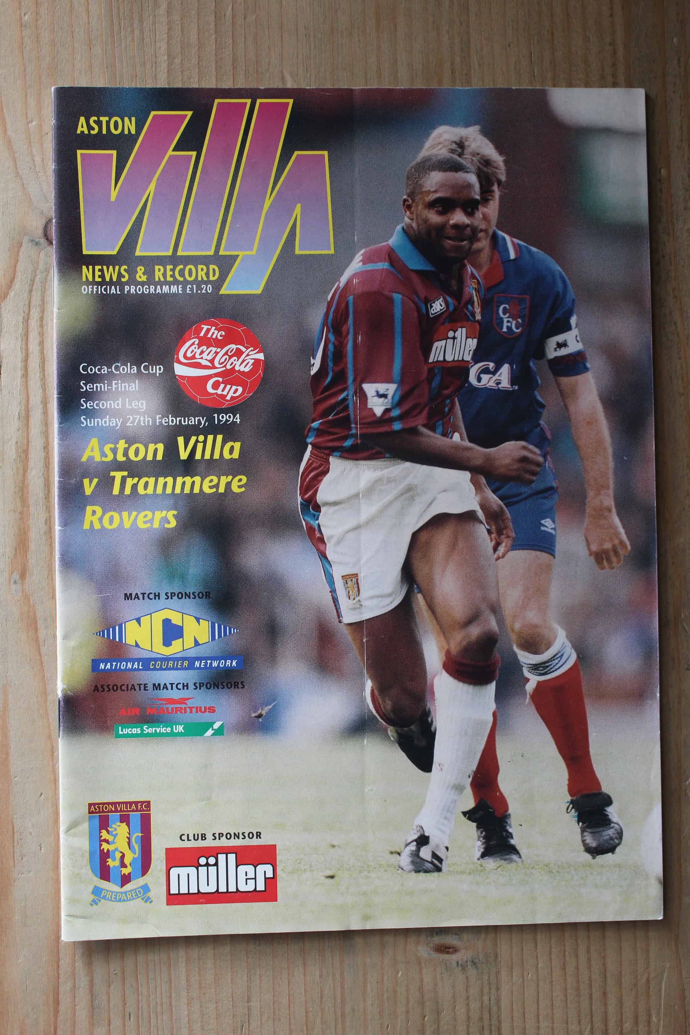 Aston Villa FC v Tranmere Rovers FC