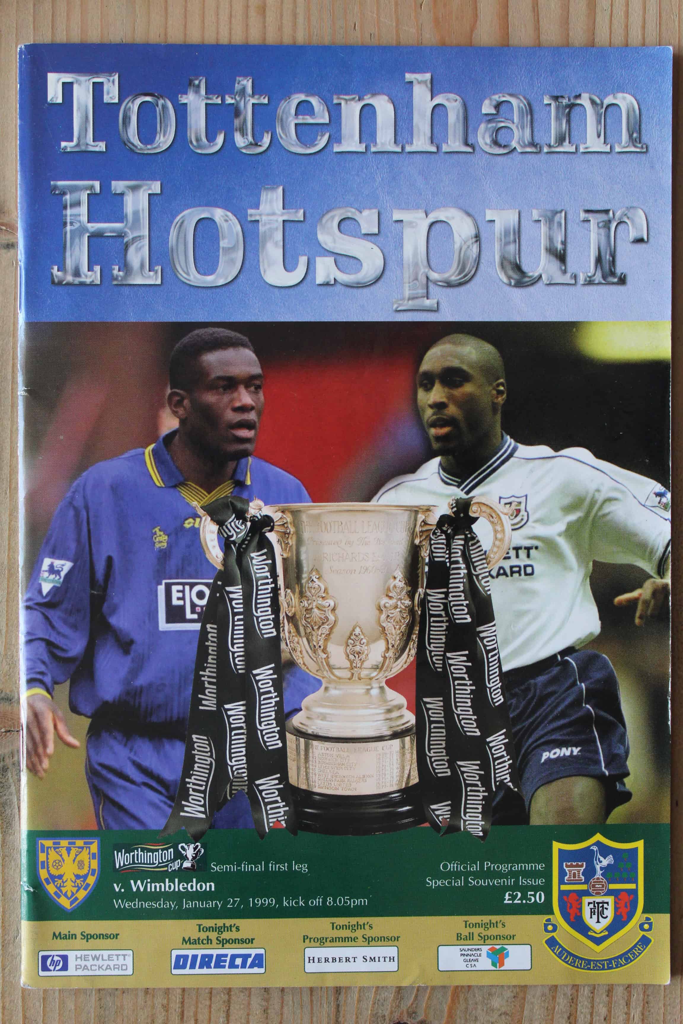 Tottenham Hotspur FC v Wimbledon