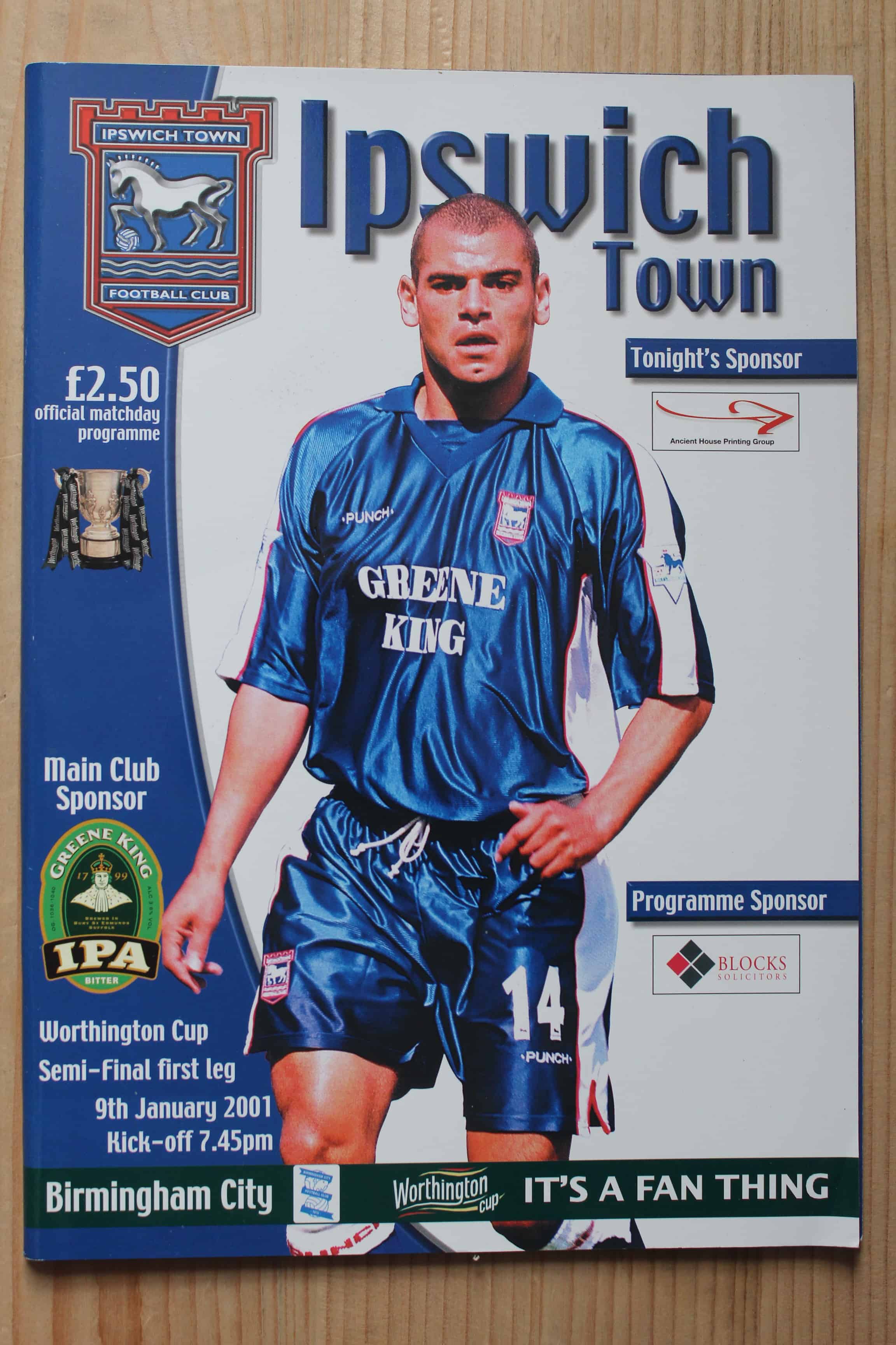 Ipswich Town FC v Birmingham City FC