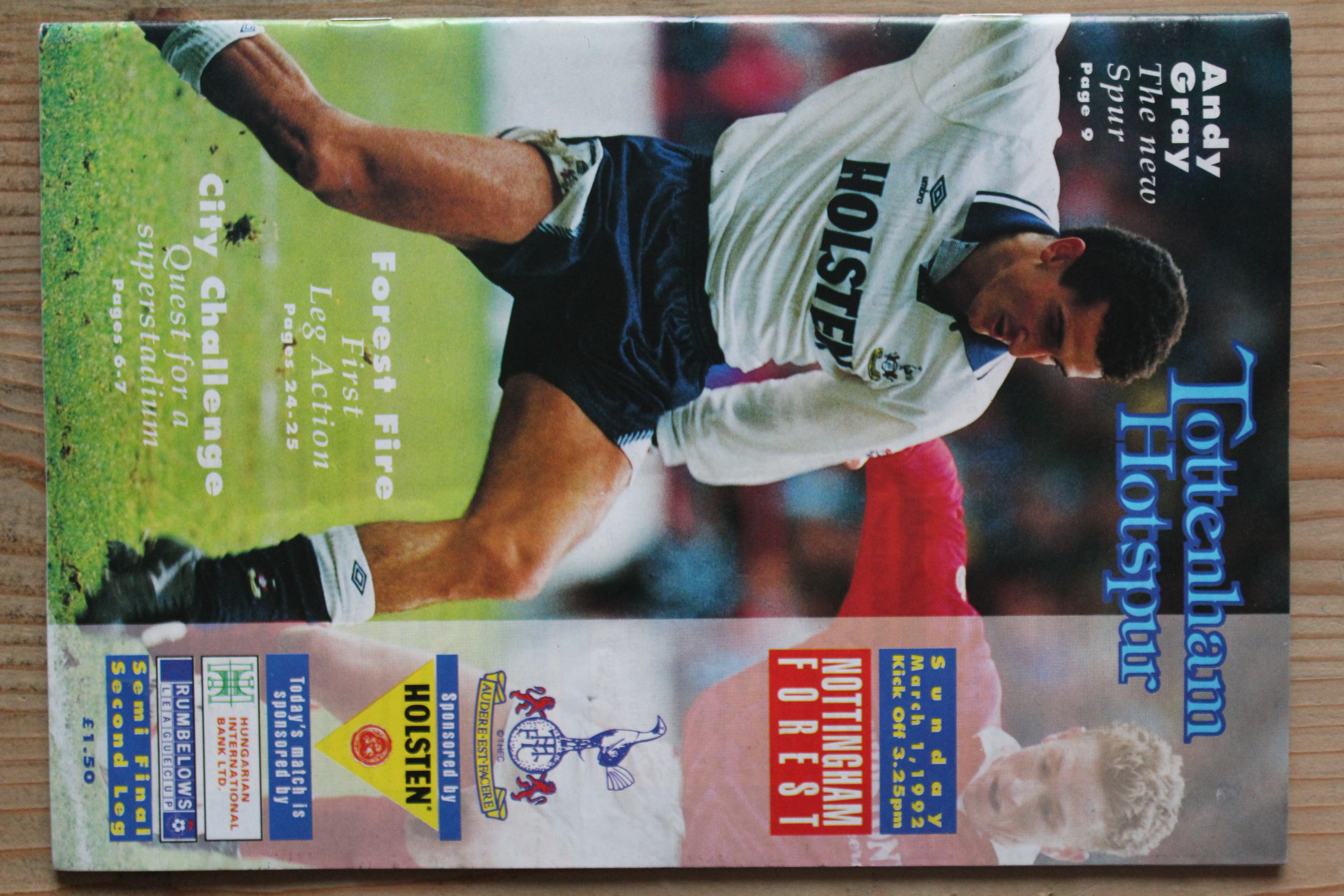 Tottenham Hotspur FC v Nottingham Forest FC