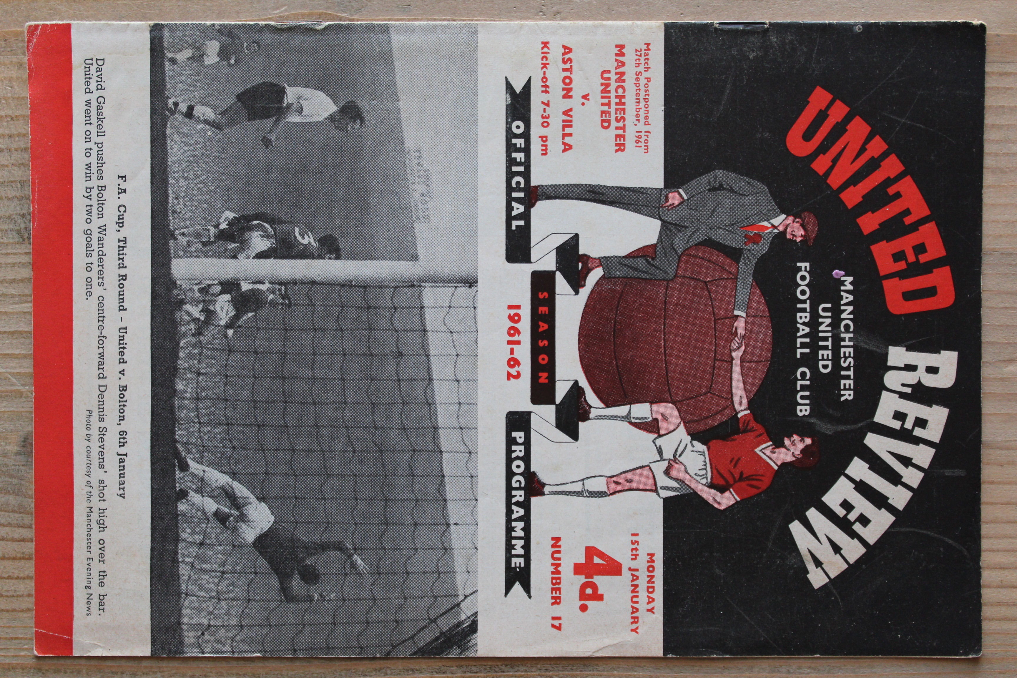 Manchester United FC v Aston Villa FC