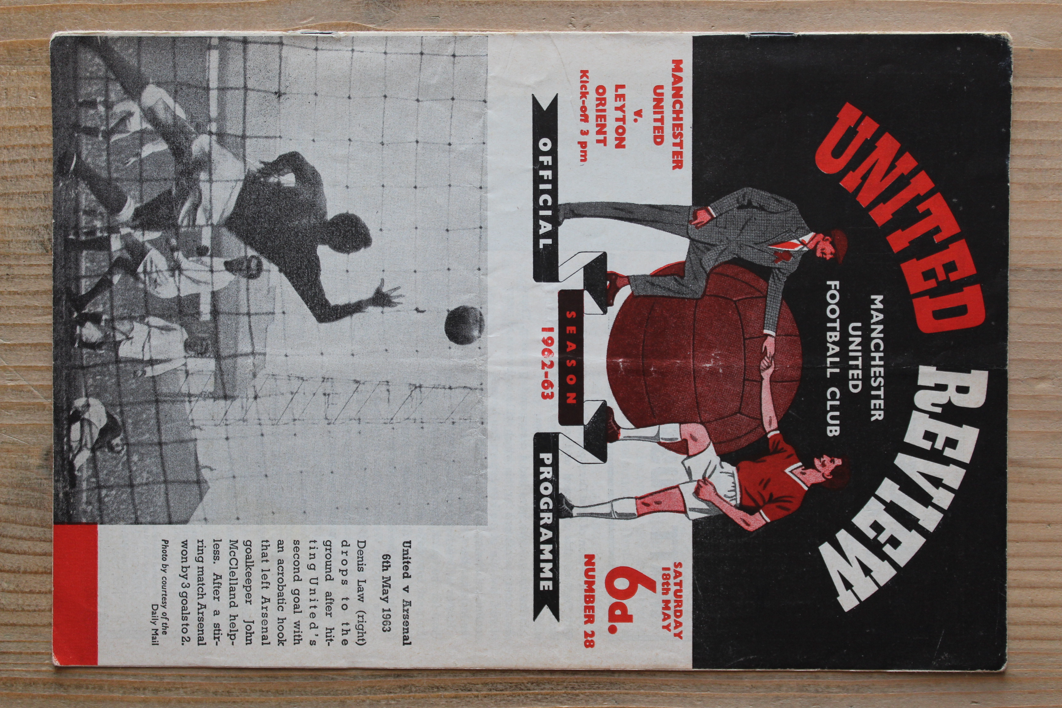 Manchester United FC v Leyton Orient FC