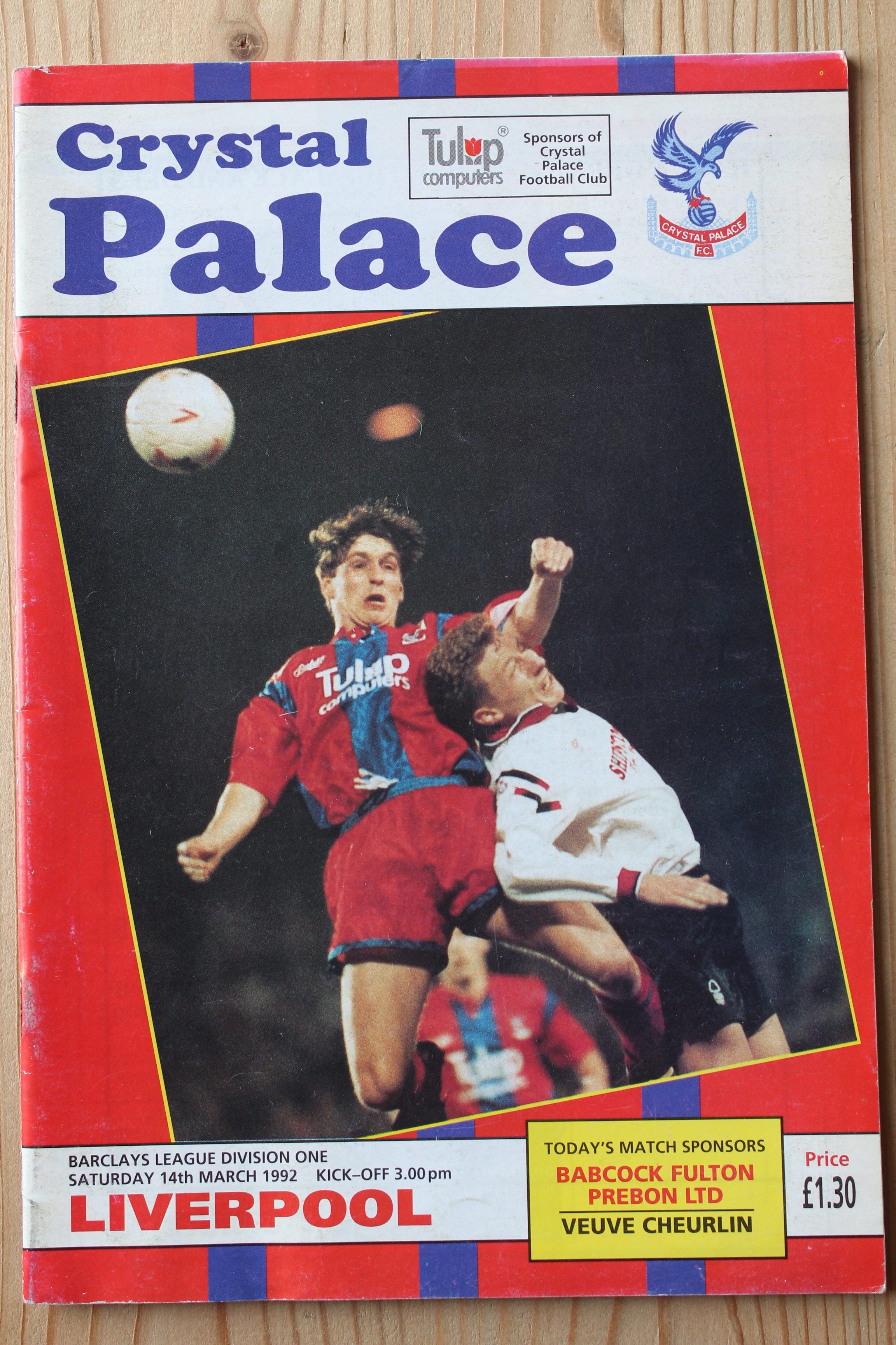 Crystal Palace FC v Liverpool FC