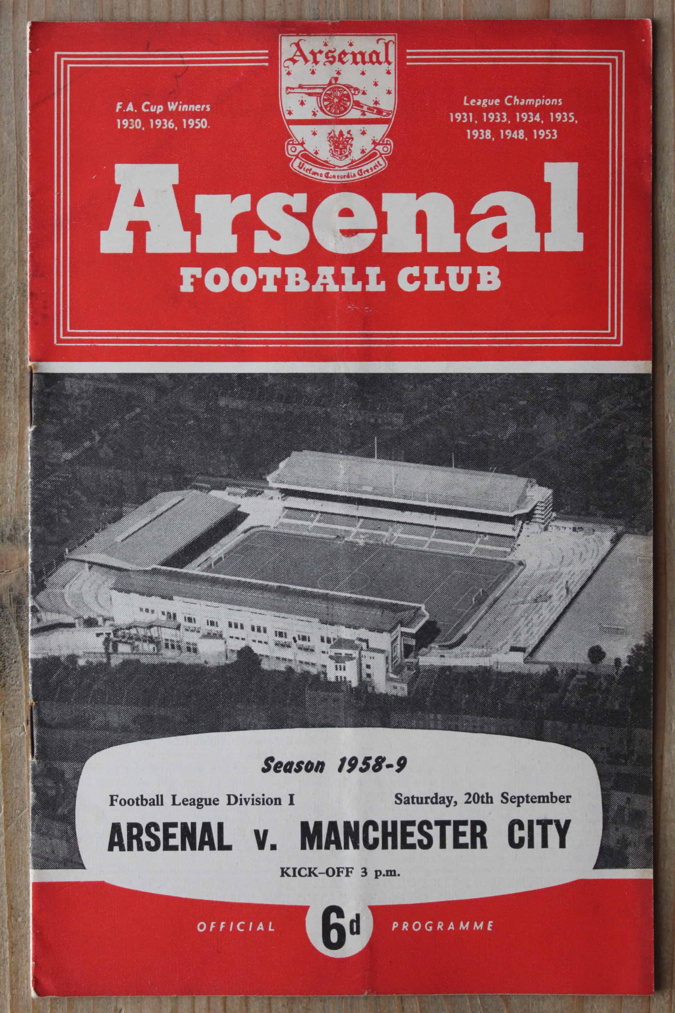 Arsenal FC v Manchester City FC