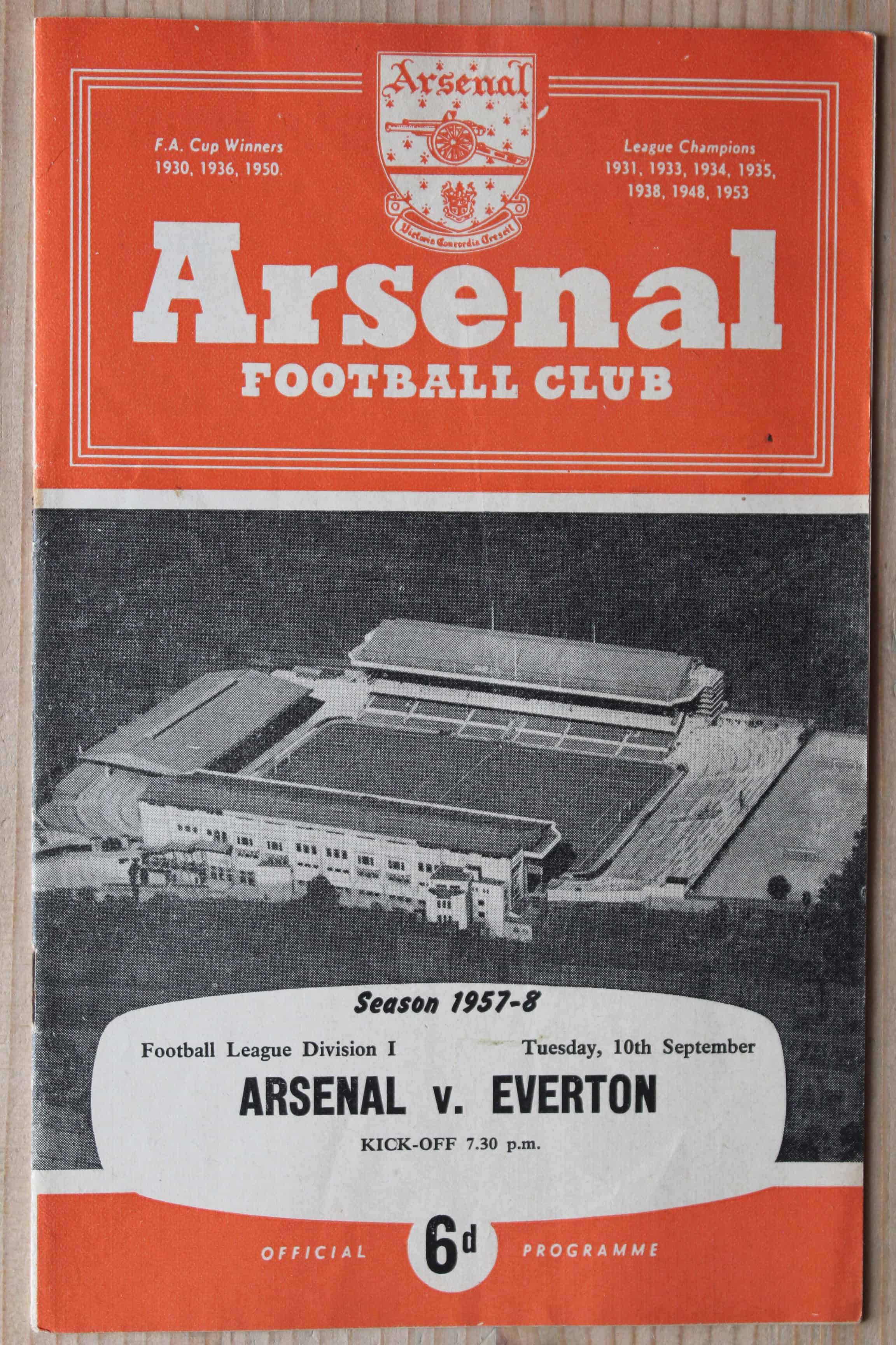 Arsenal FC v Everton FC