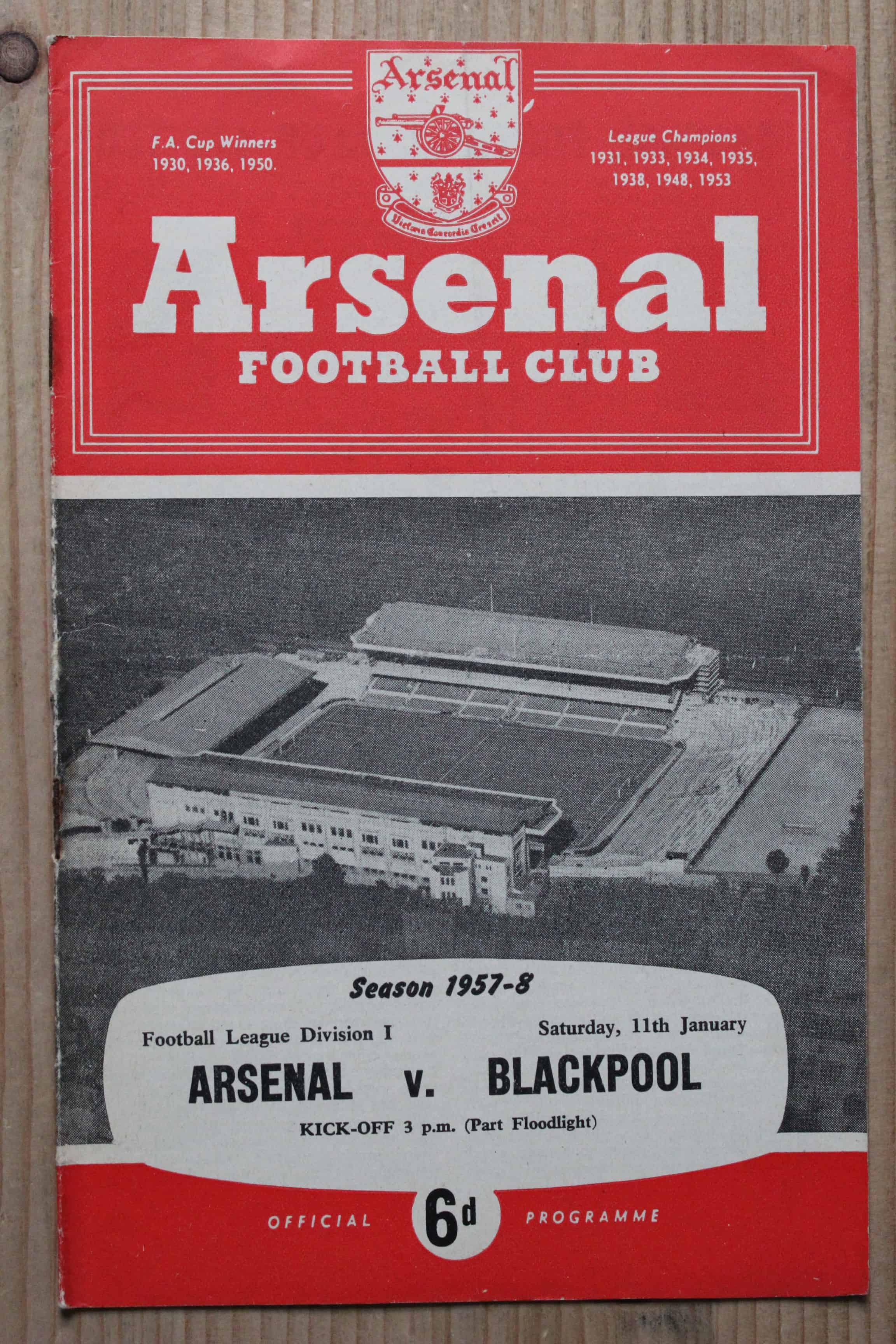 Arsenal FC v Blackpool FC