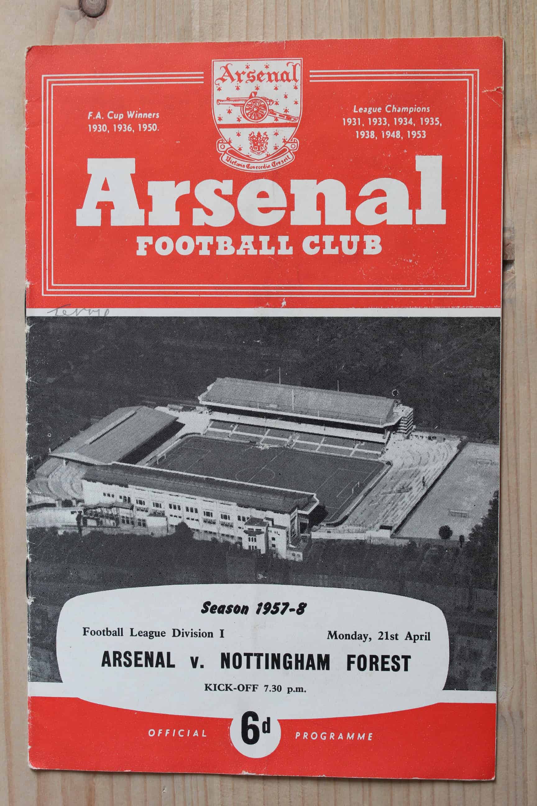 Arsenal FC v Nottingham Forest FC