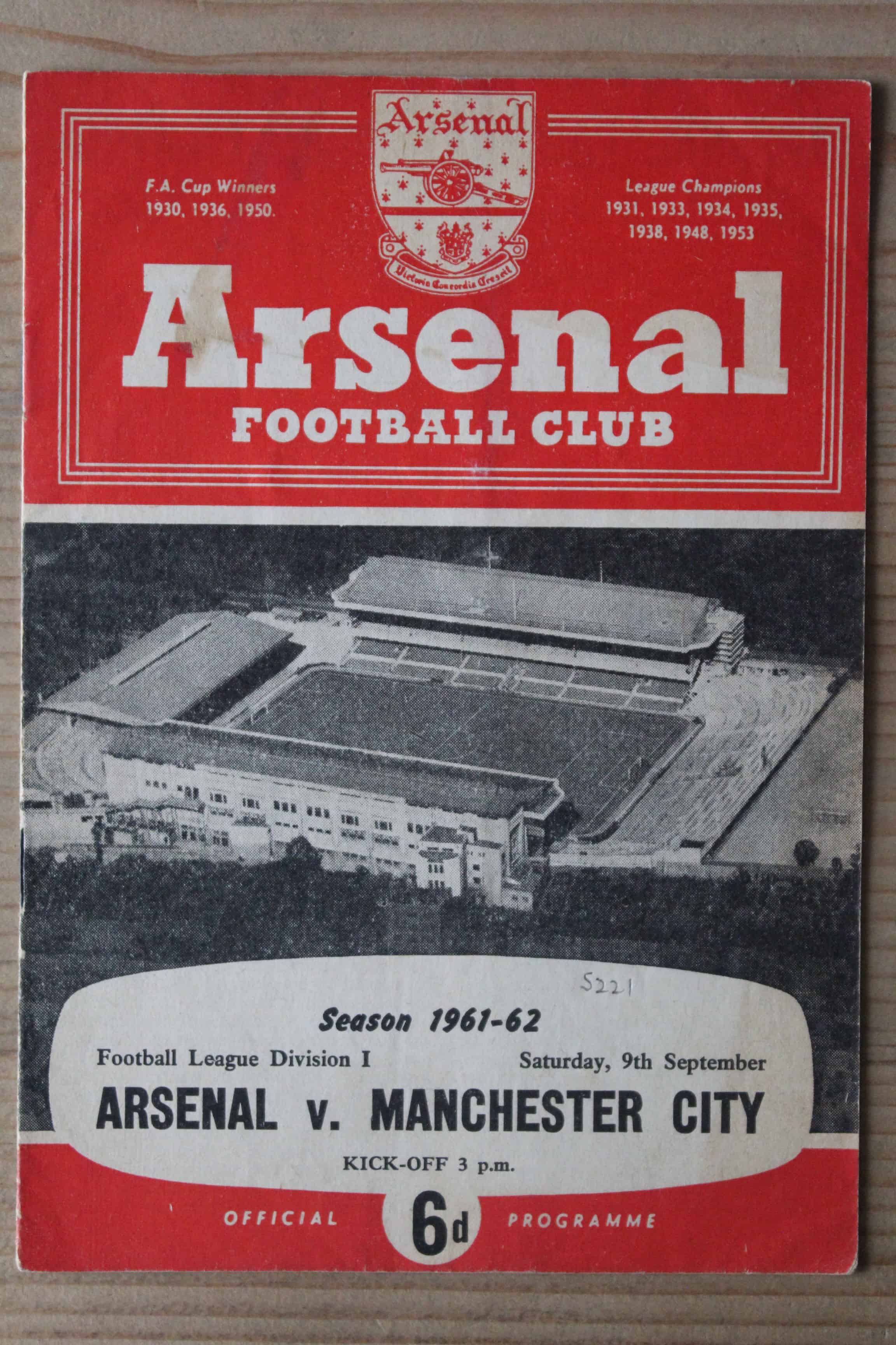 Arsenal FC v Manchester City FC