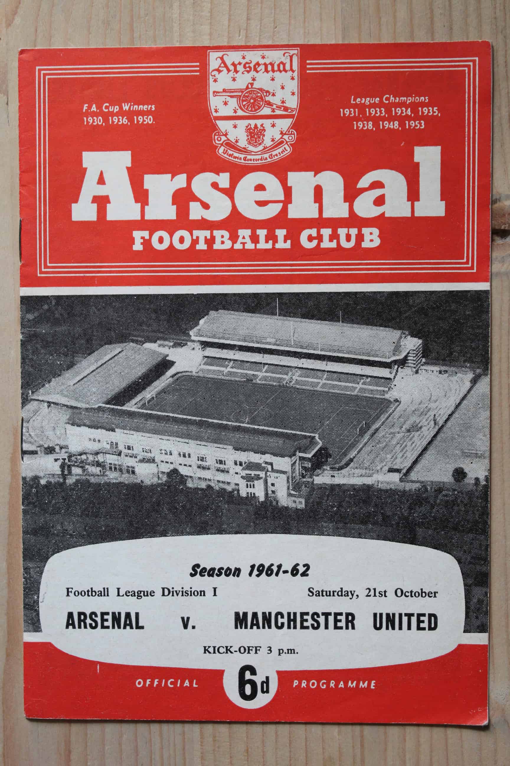 Arsenal FC v Manchester United FC