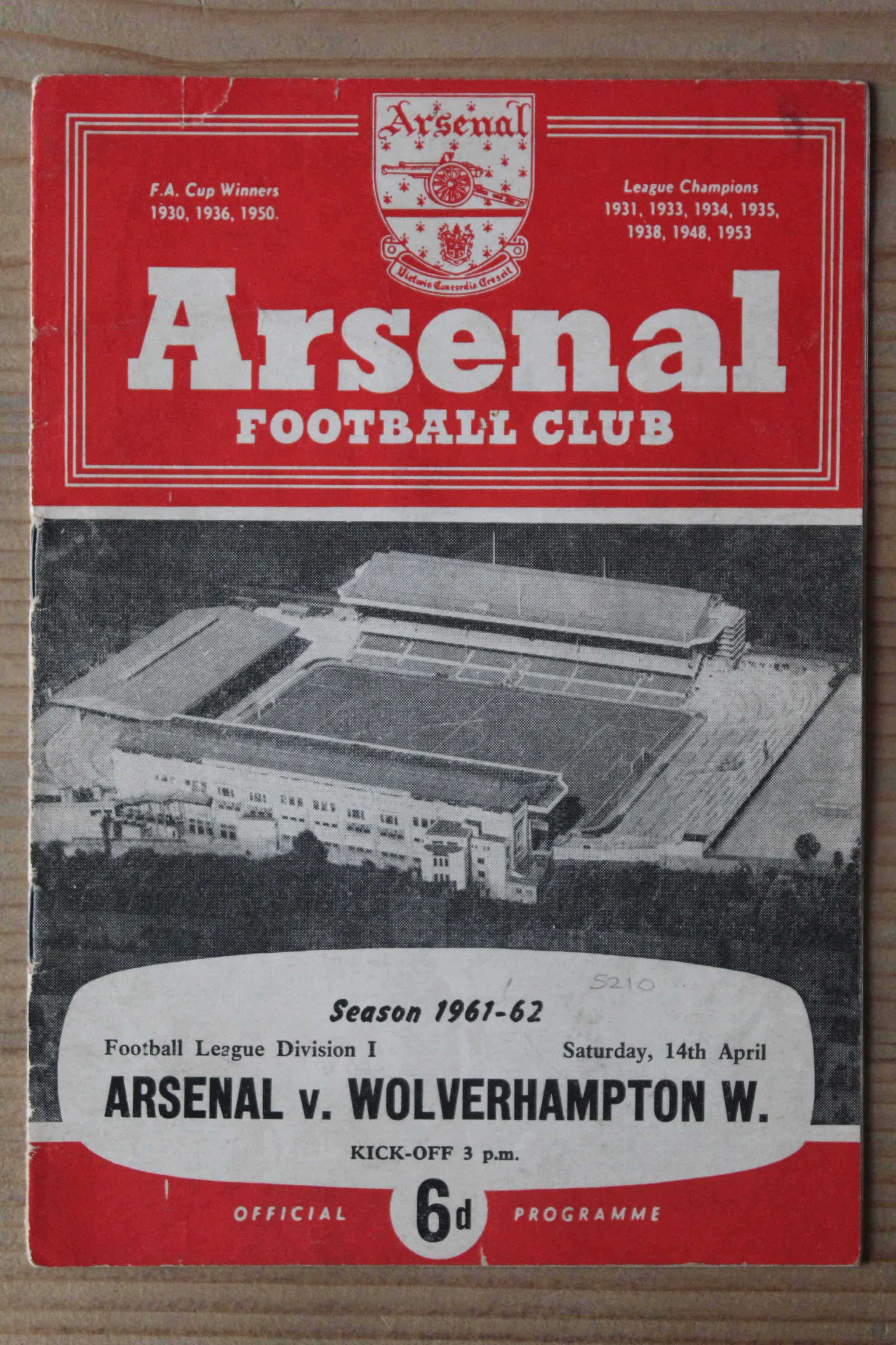 Arsenal FC v Wolverhampton Wanderers FC