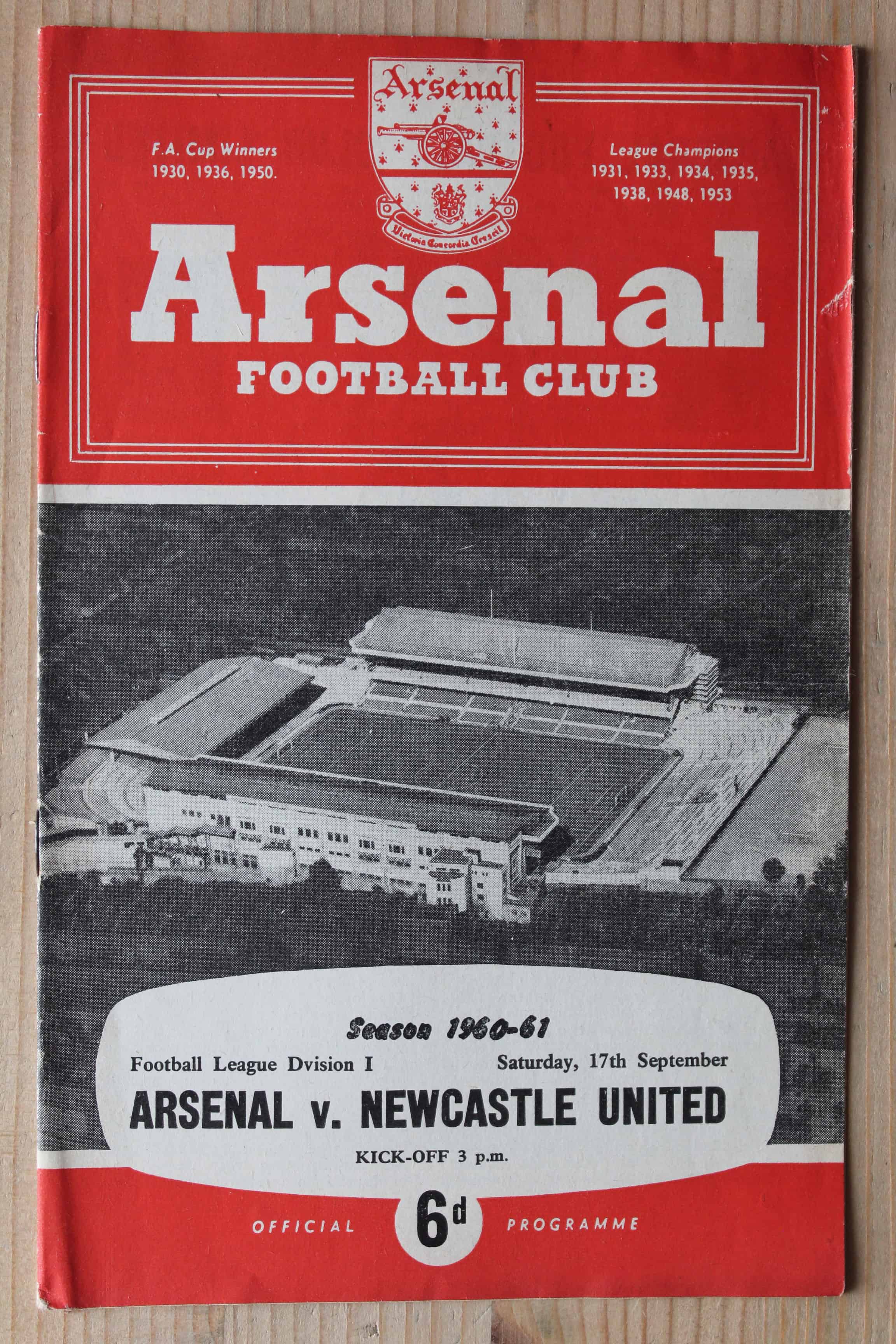 Arsenal FC v Newcastle United FC