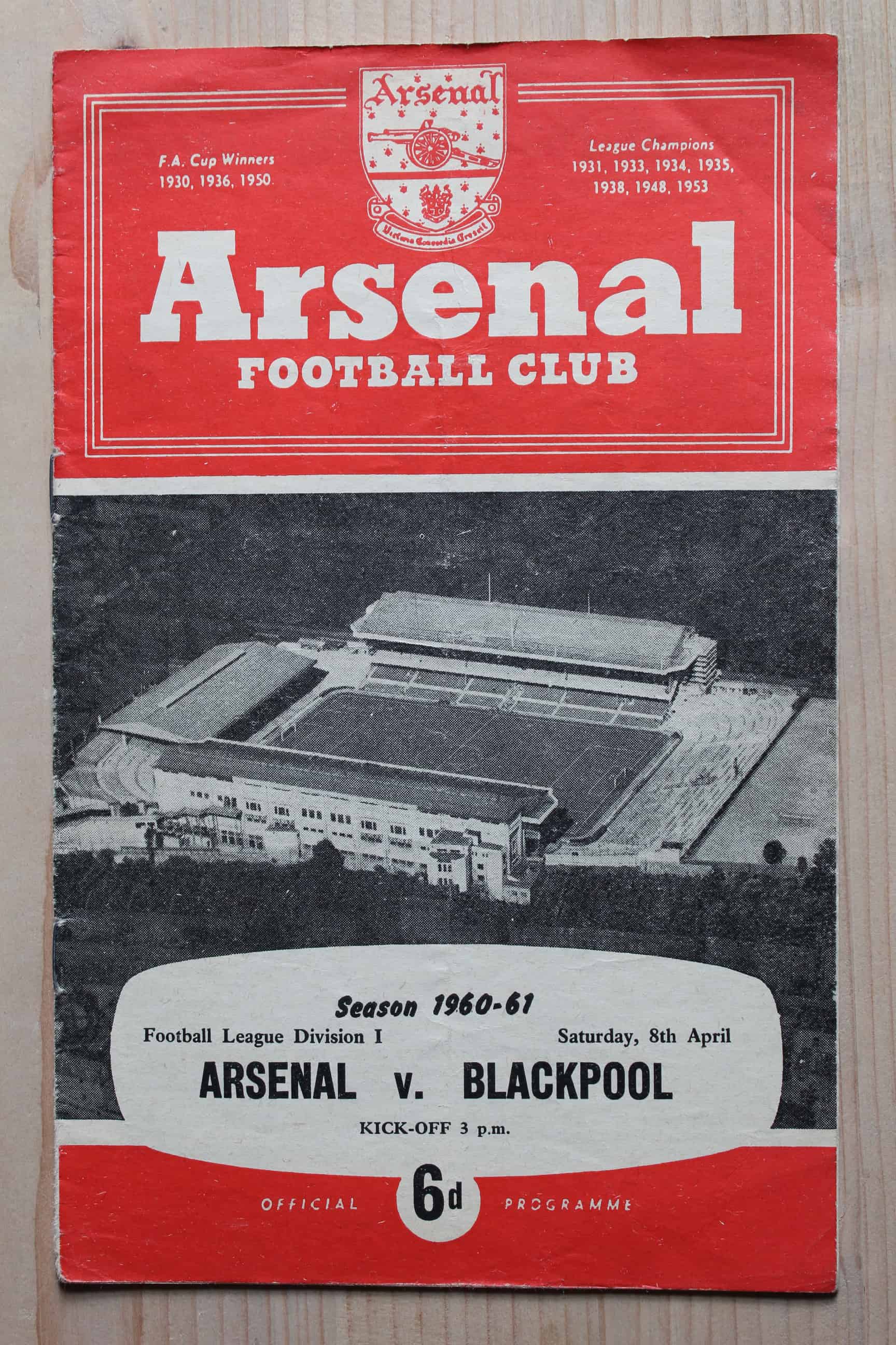 Arsenal FC v Blackpool FC