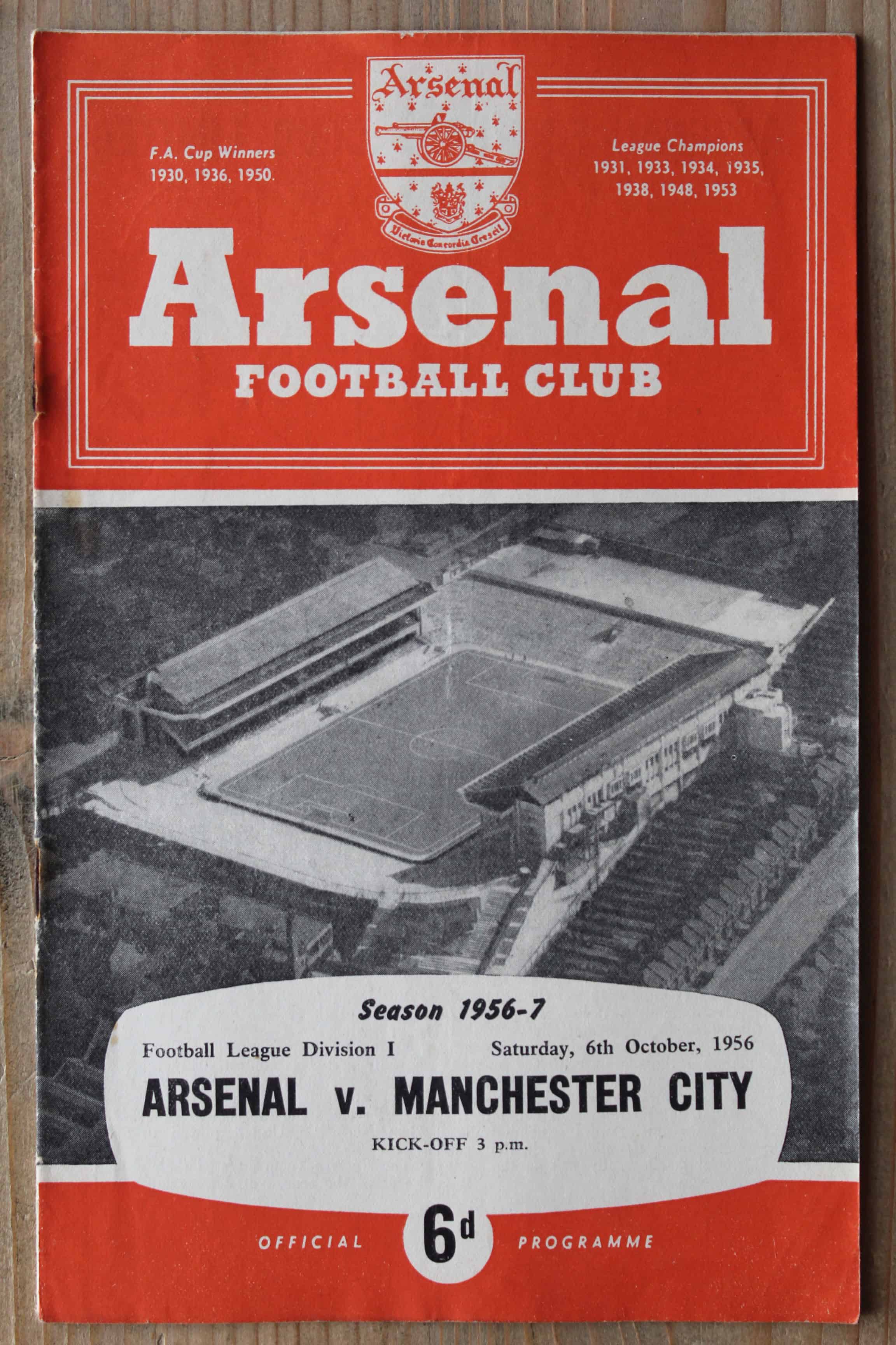 Arsenal FC v Manchester City FC