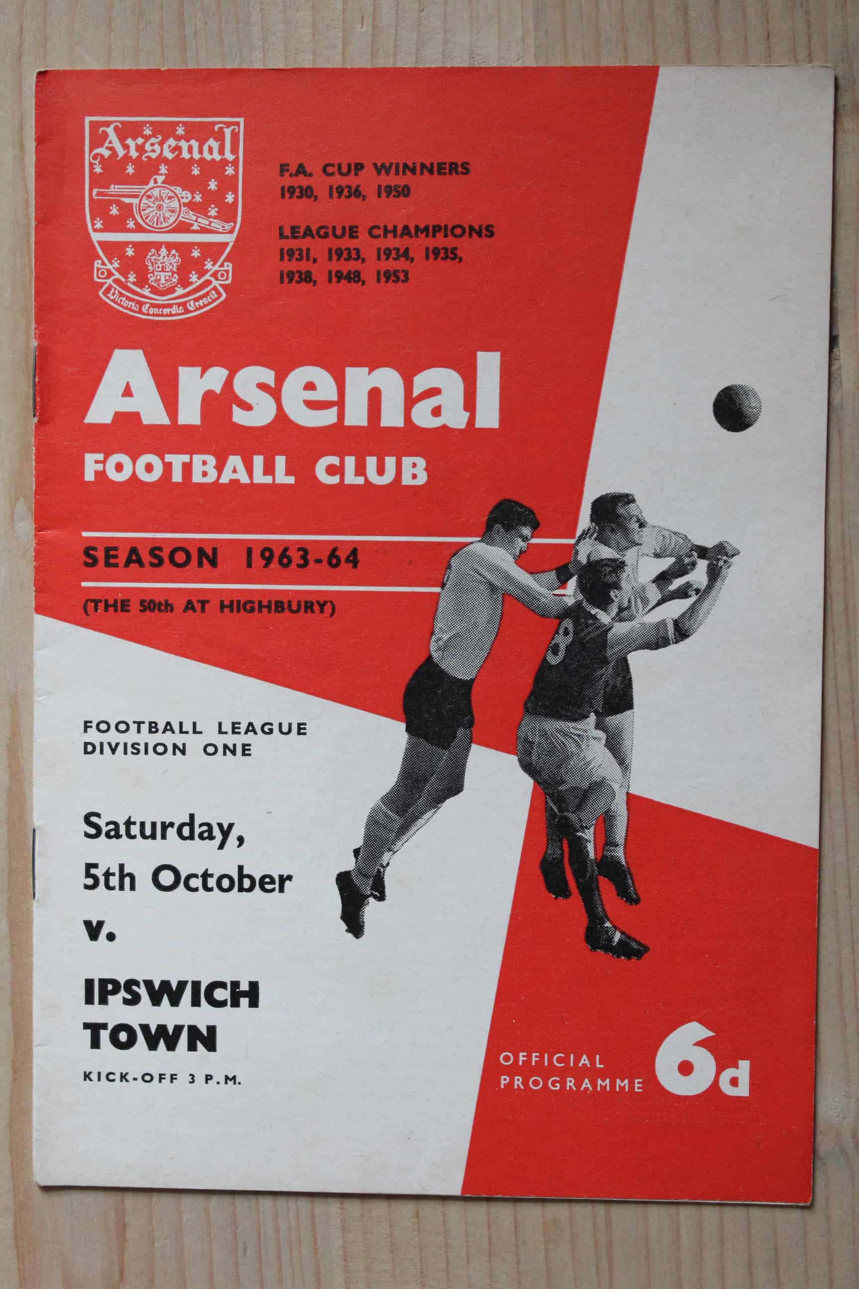 Arsenal FC v Ipswich Town FC