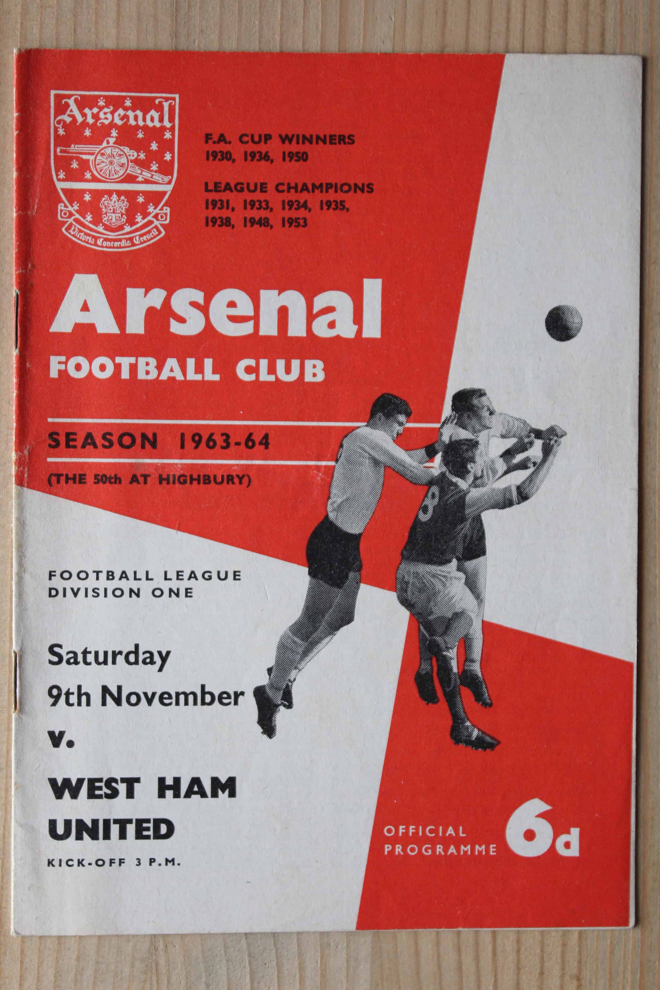 Arsenal FC v West Ham United FC