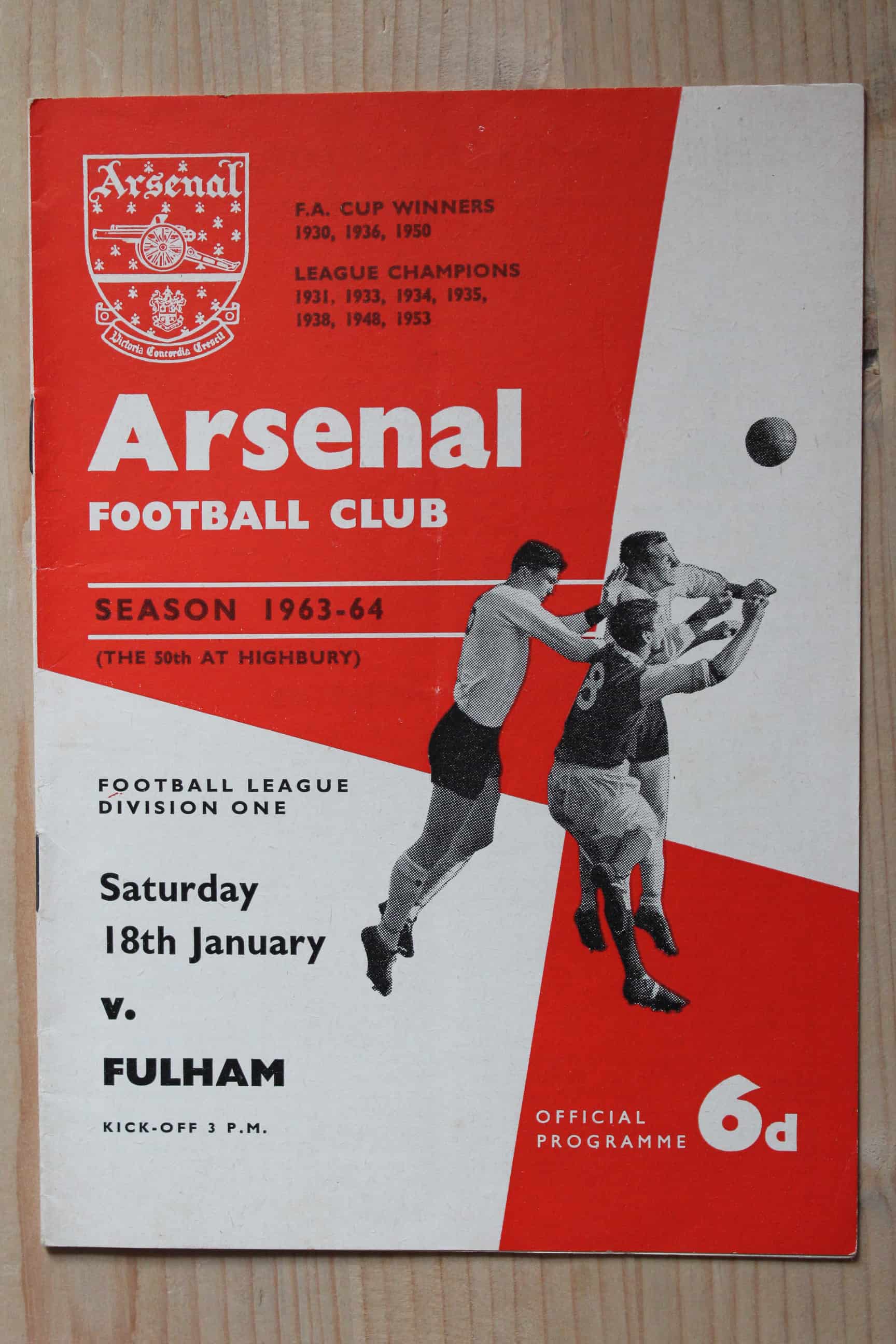 Arsenal FC v Fulham FC