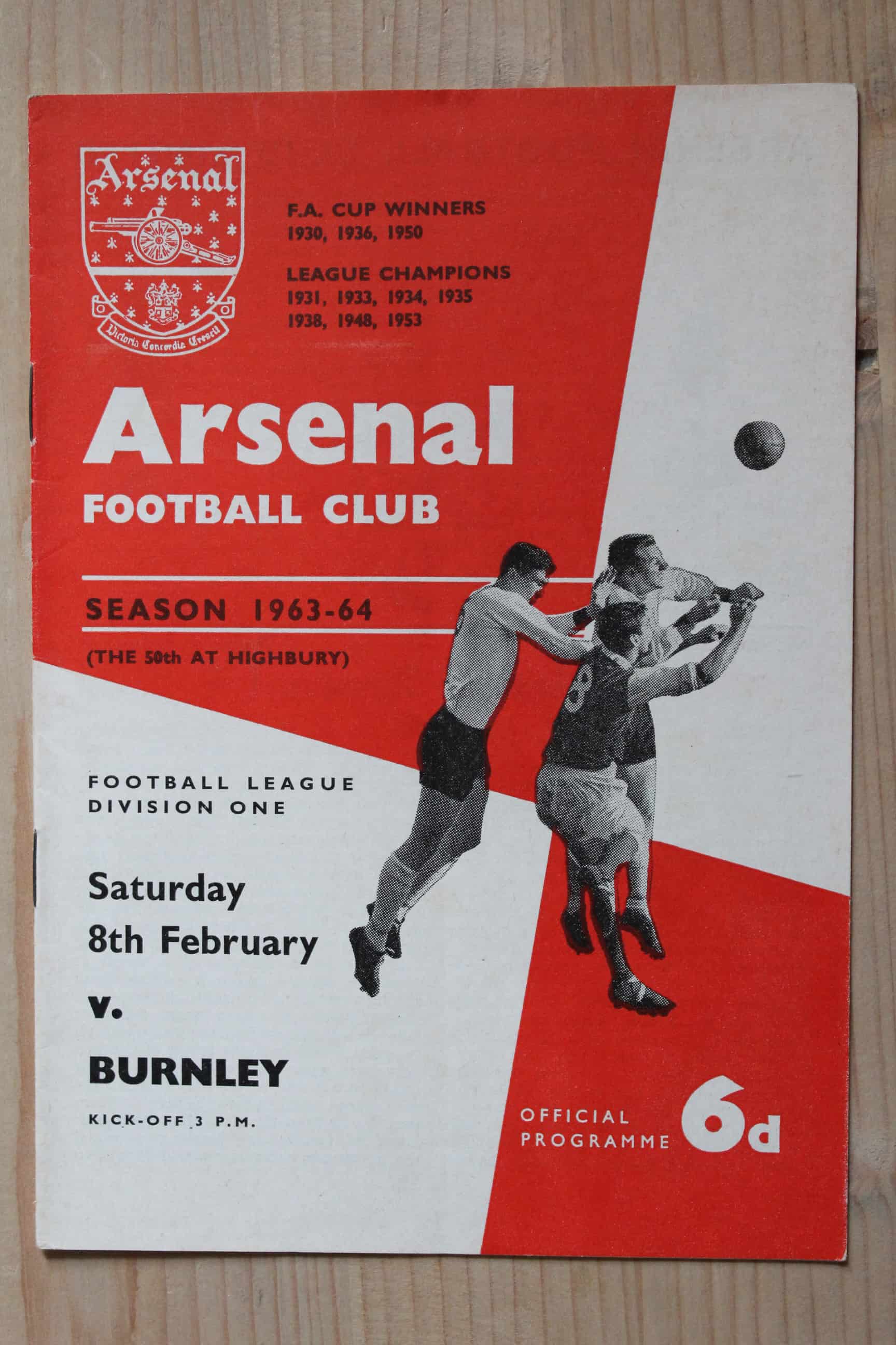 Arsenal FC v Burnley FC