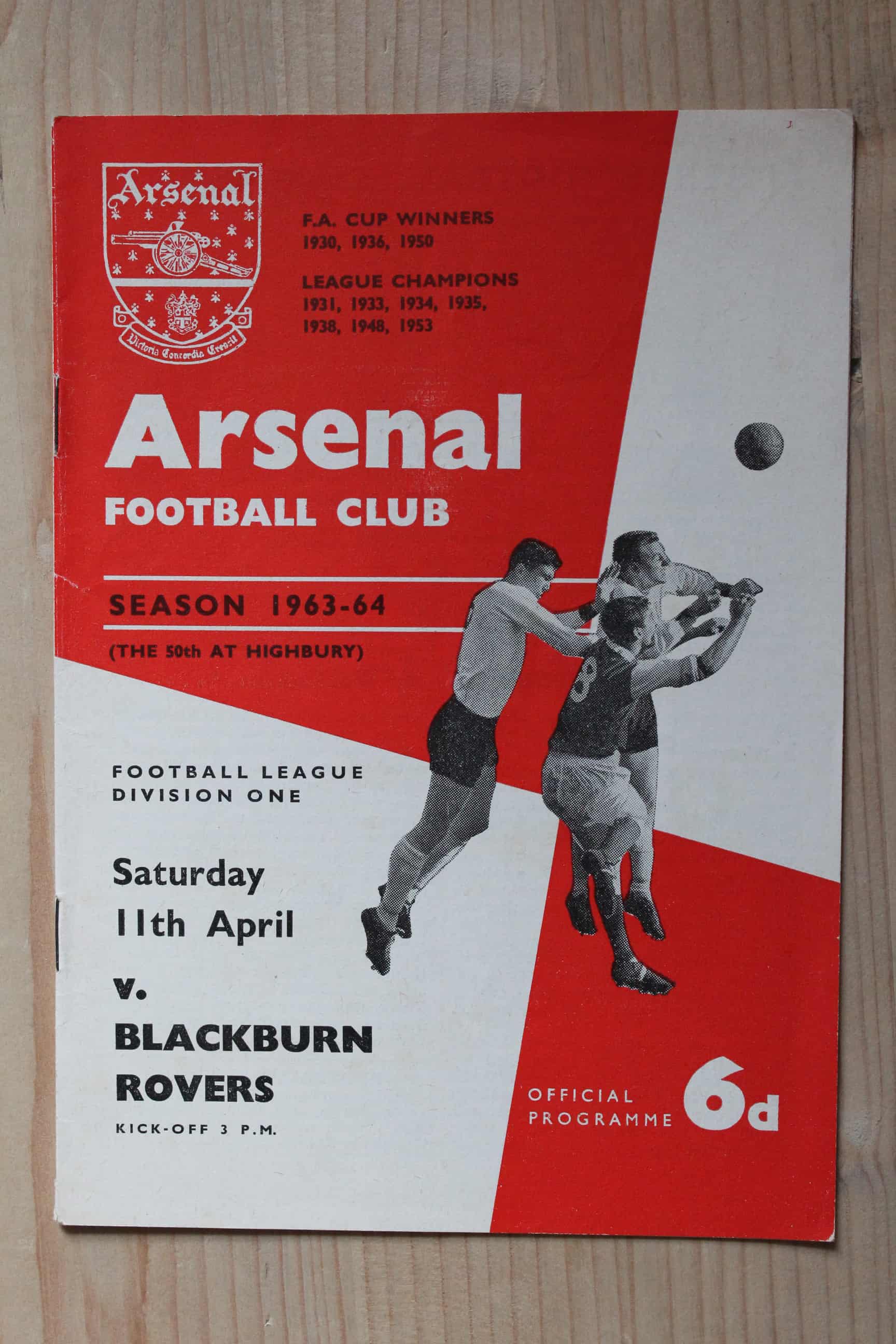 Arsenal FC v Blackburn Rovers FC