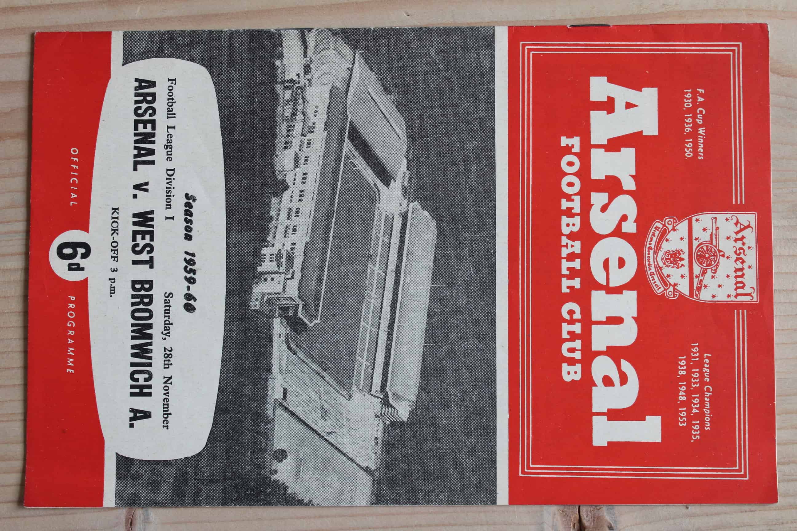 Arsenal FC v West Bromwich Albion FC 