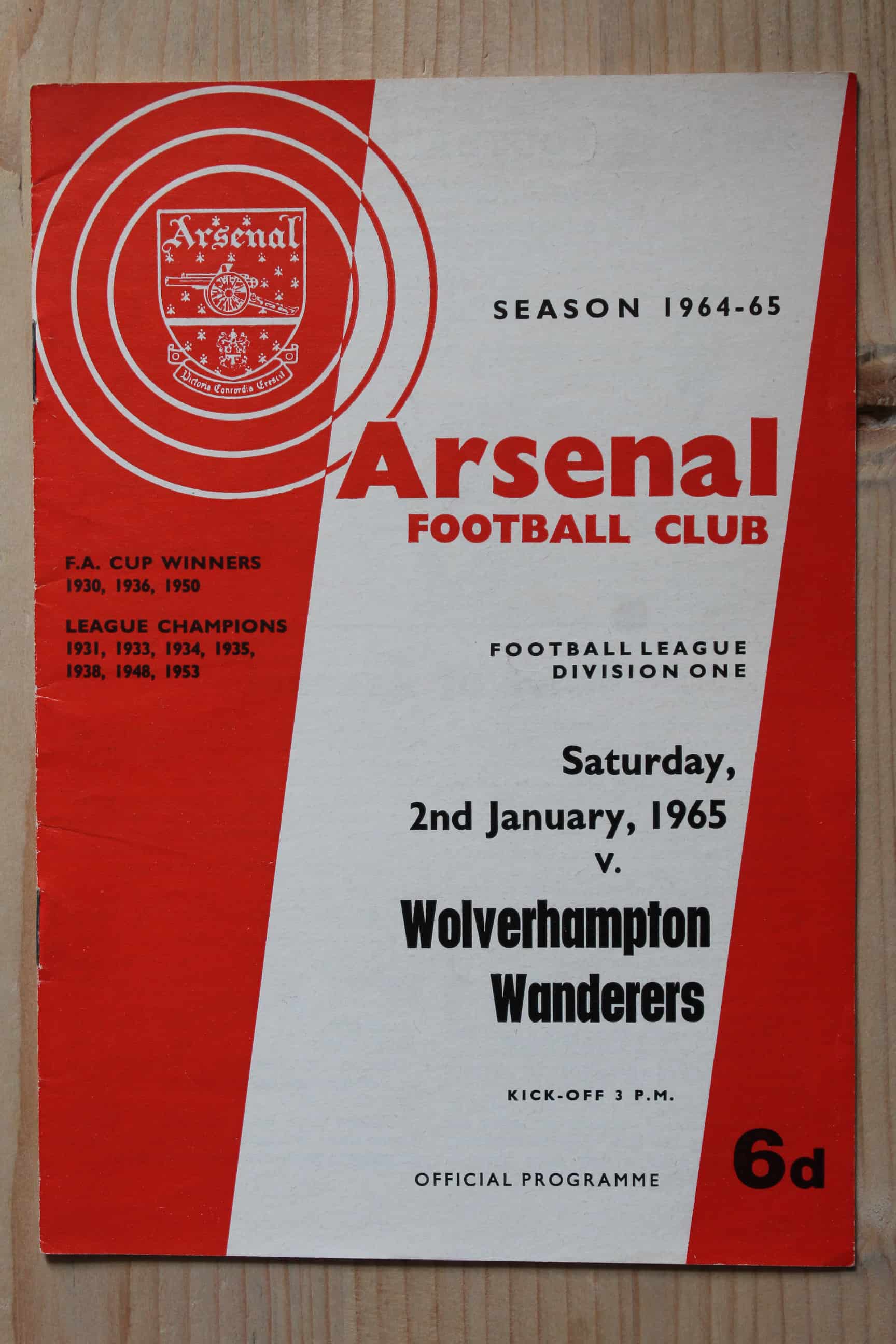 Arsenal FC v Wolverhampton Wanderers FC