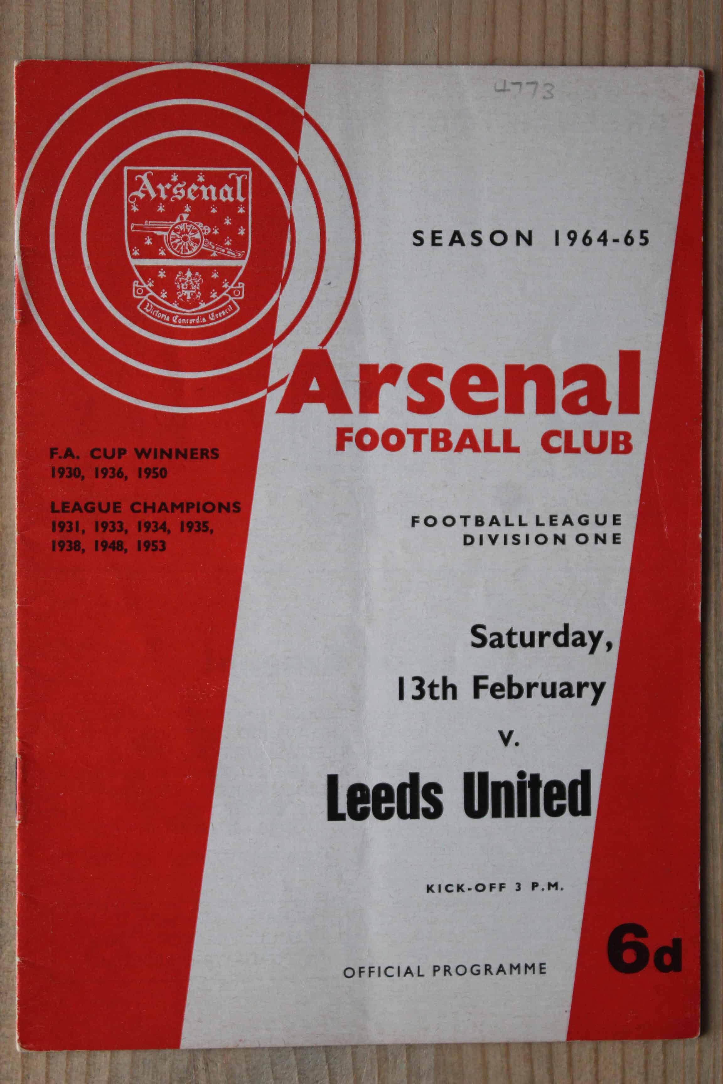 Arsenal FC v Leeds United FC