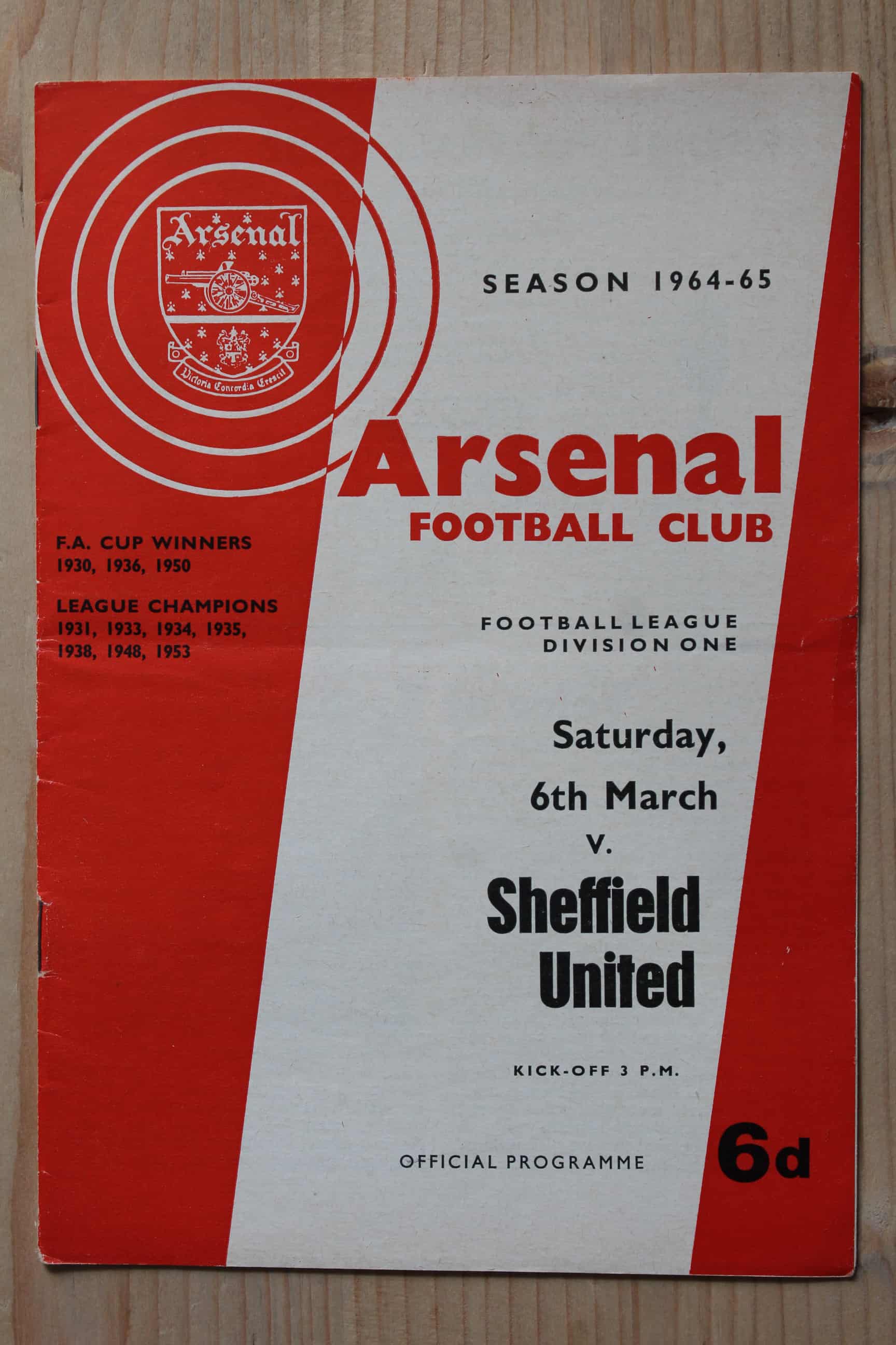 Arsenal FC v Sheffield United FC