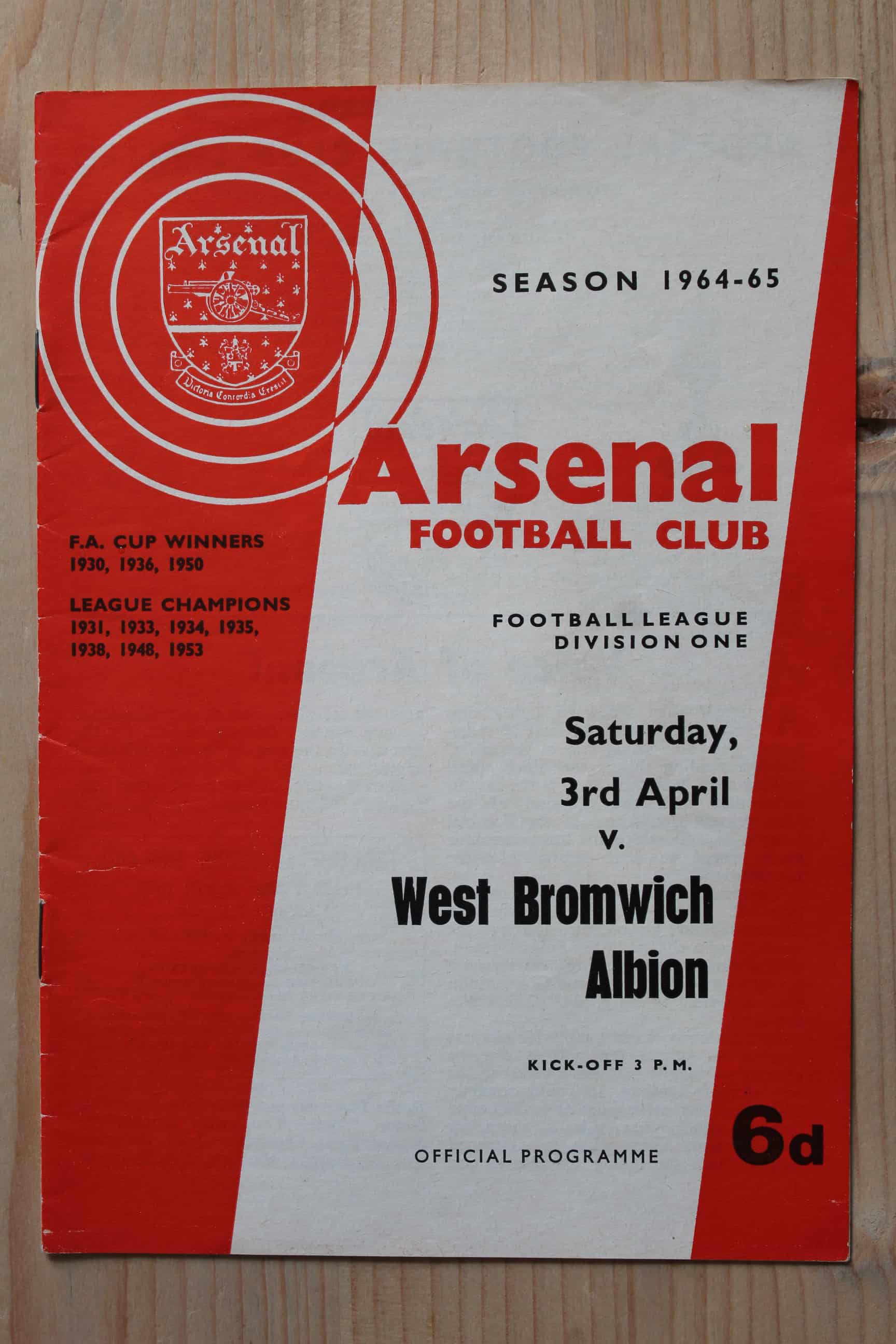 Arsenal FC v West Bromwich Albion FC 