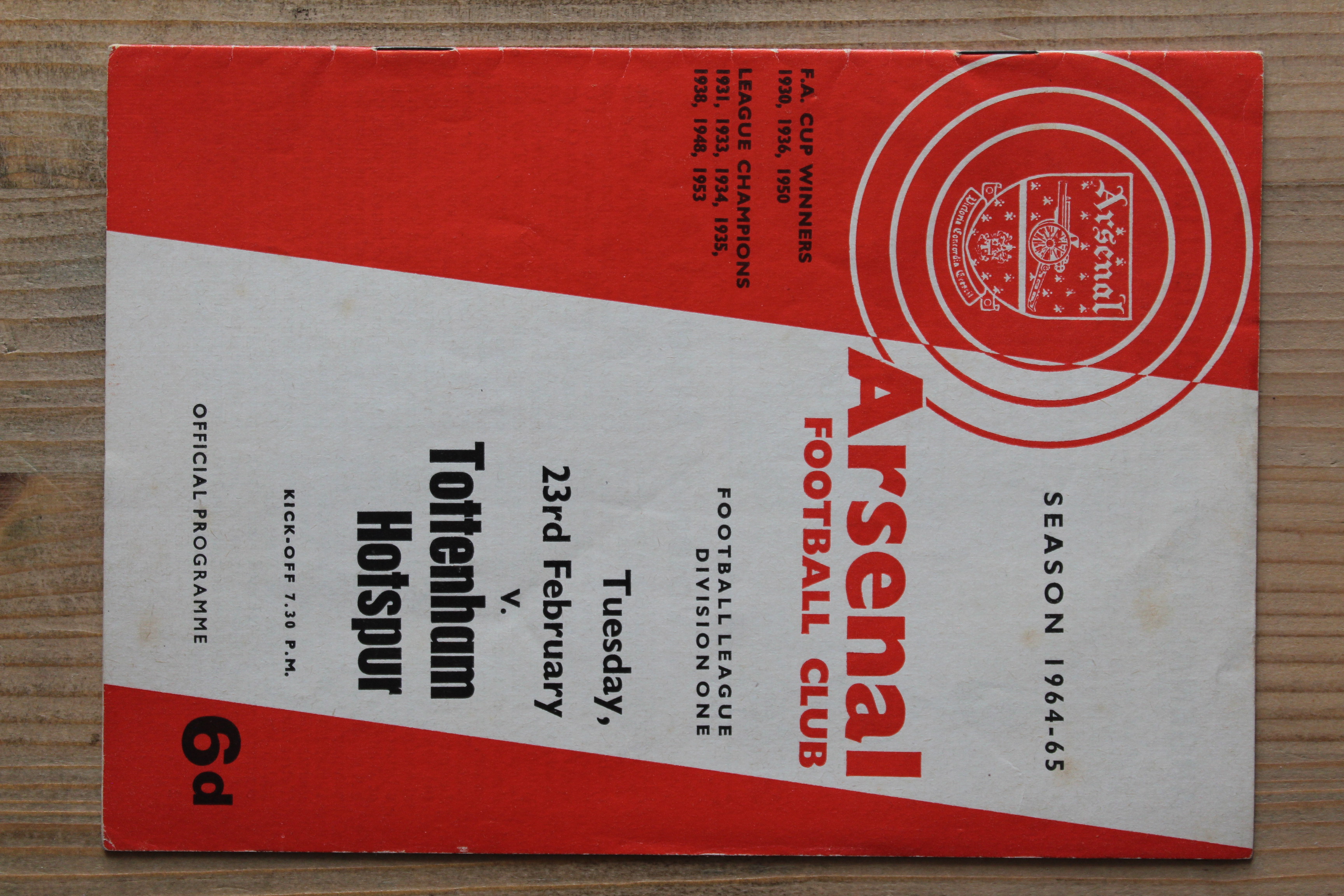 Arsenal FC v Tottenham Hotspur FC