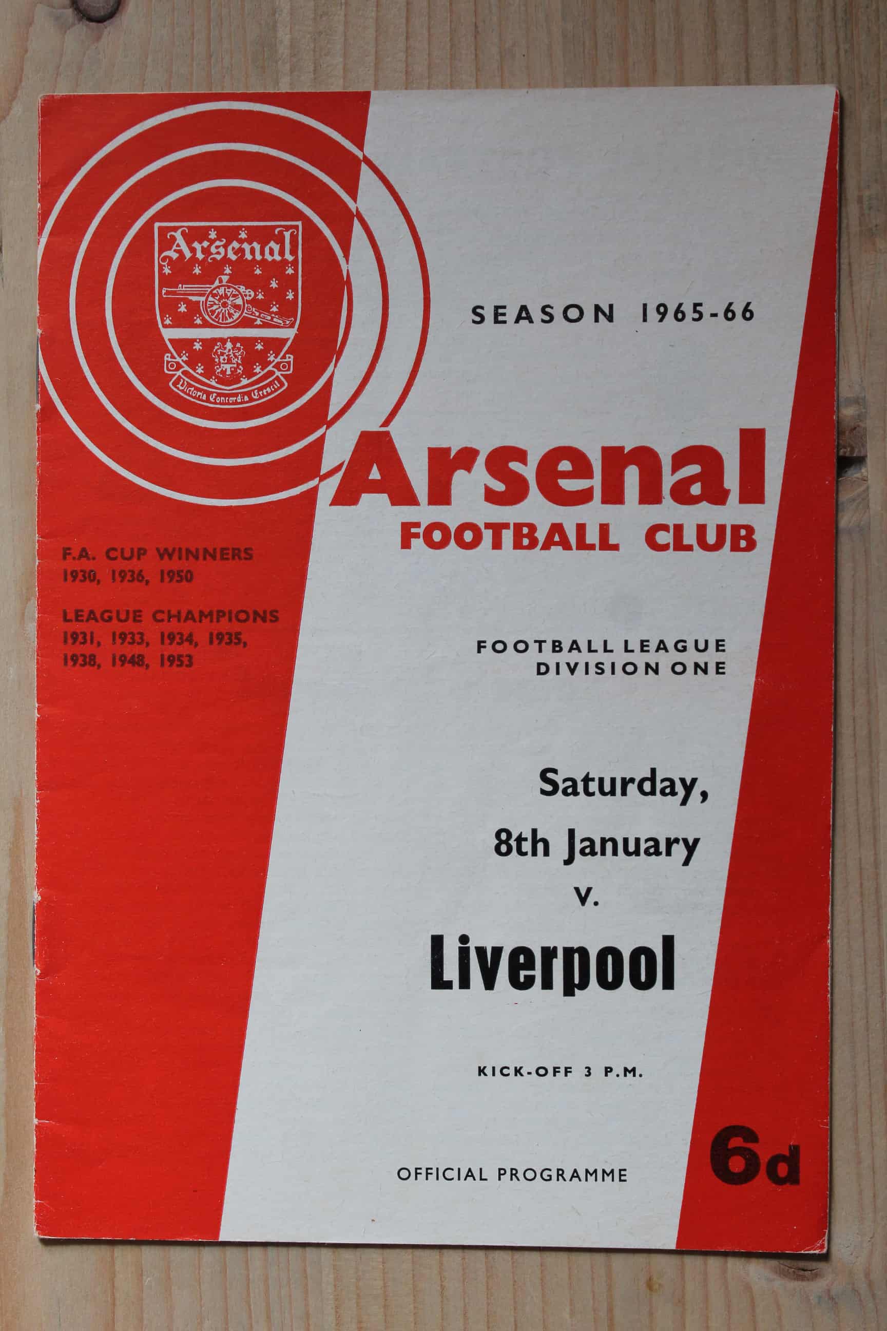 Arsenal FC v Liverpool FC