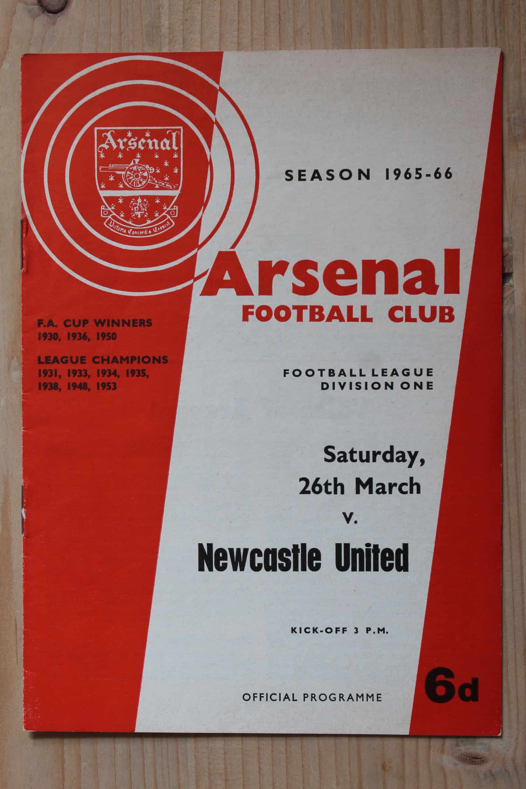 Arsenal FC v Newcastle United FC