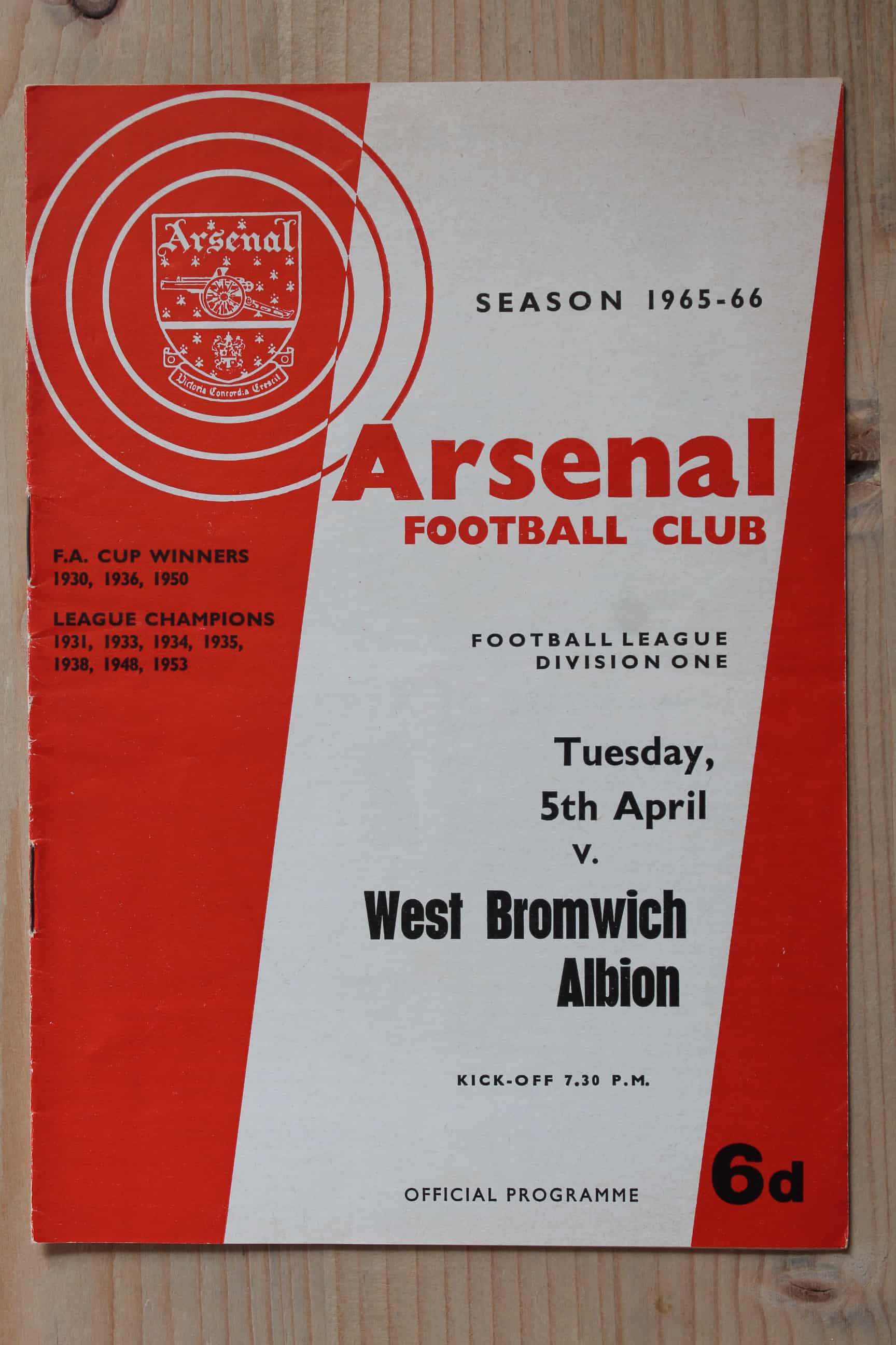 Arsenal FC v West Bromwich Albion FC 