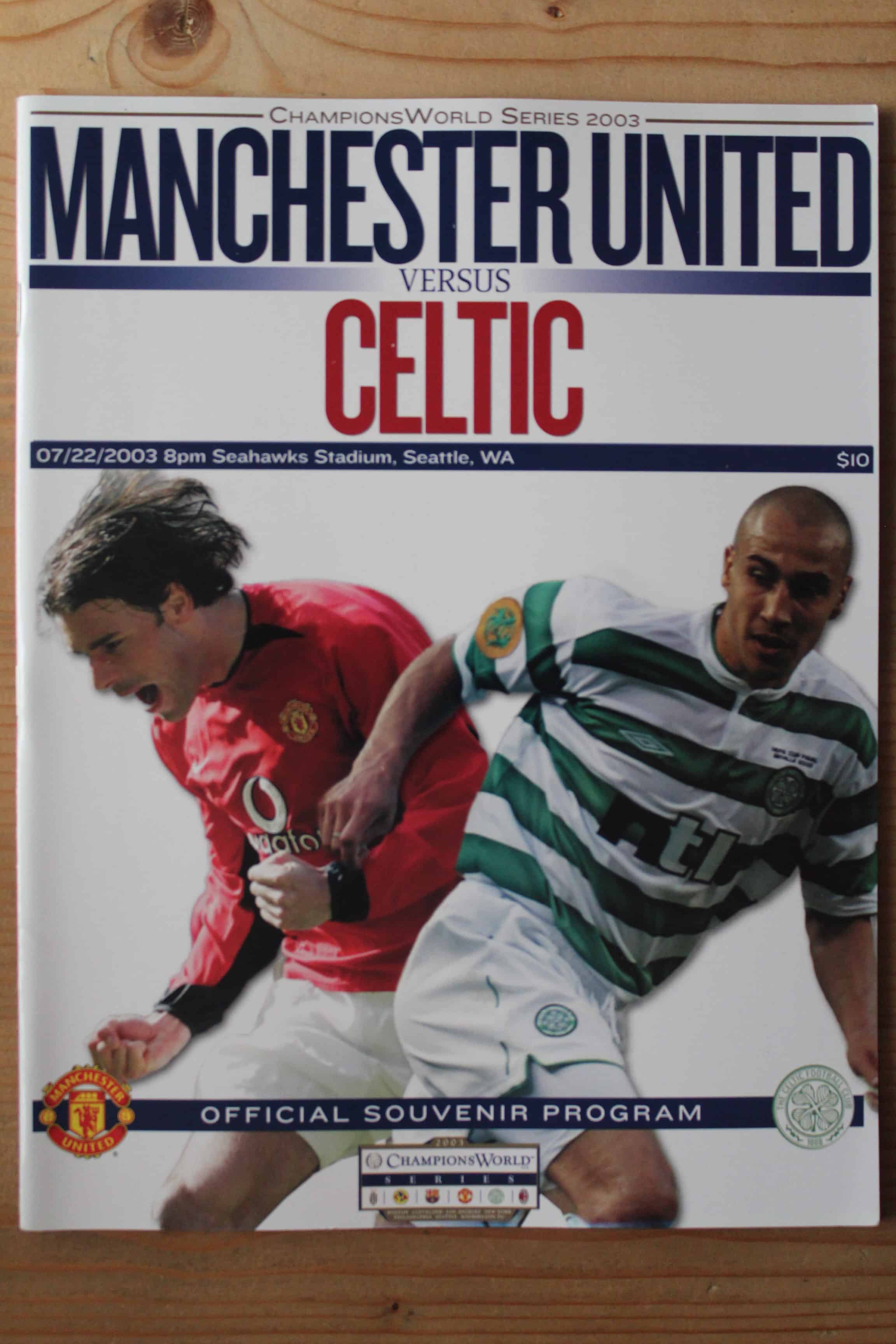 Manchester United FC v Celtic (Glasgow) FC