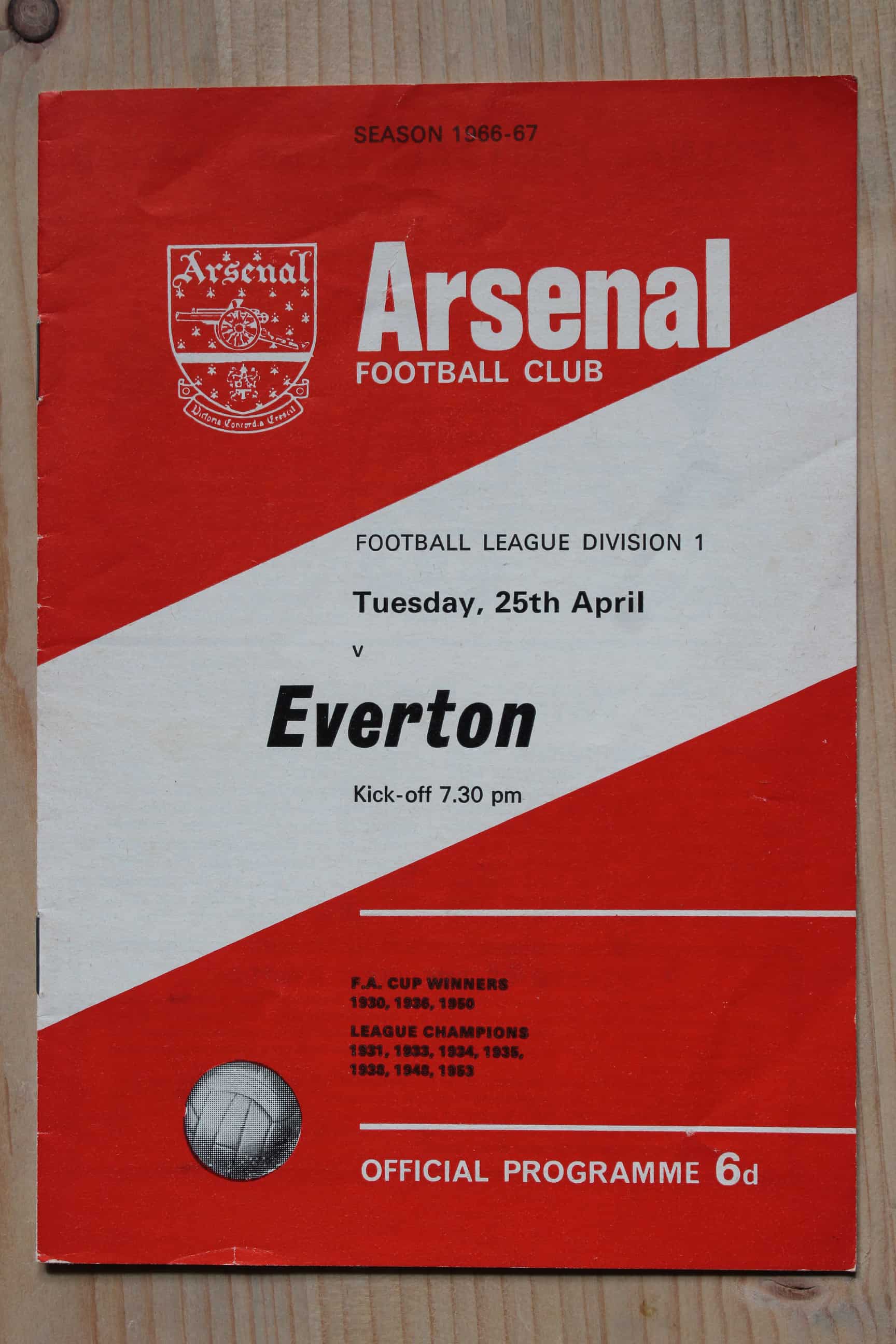 Arsenal FC v Everton FC