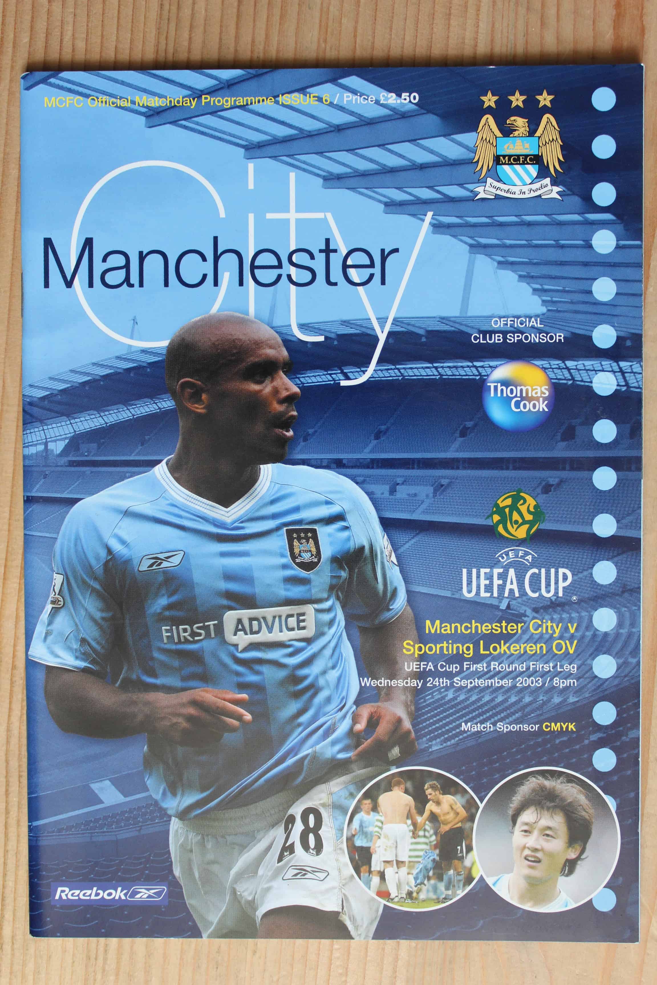 Manchester City FC v Sporting Lokeren