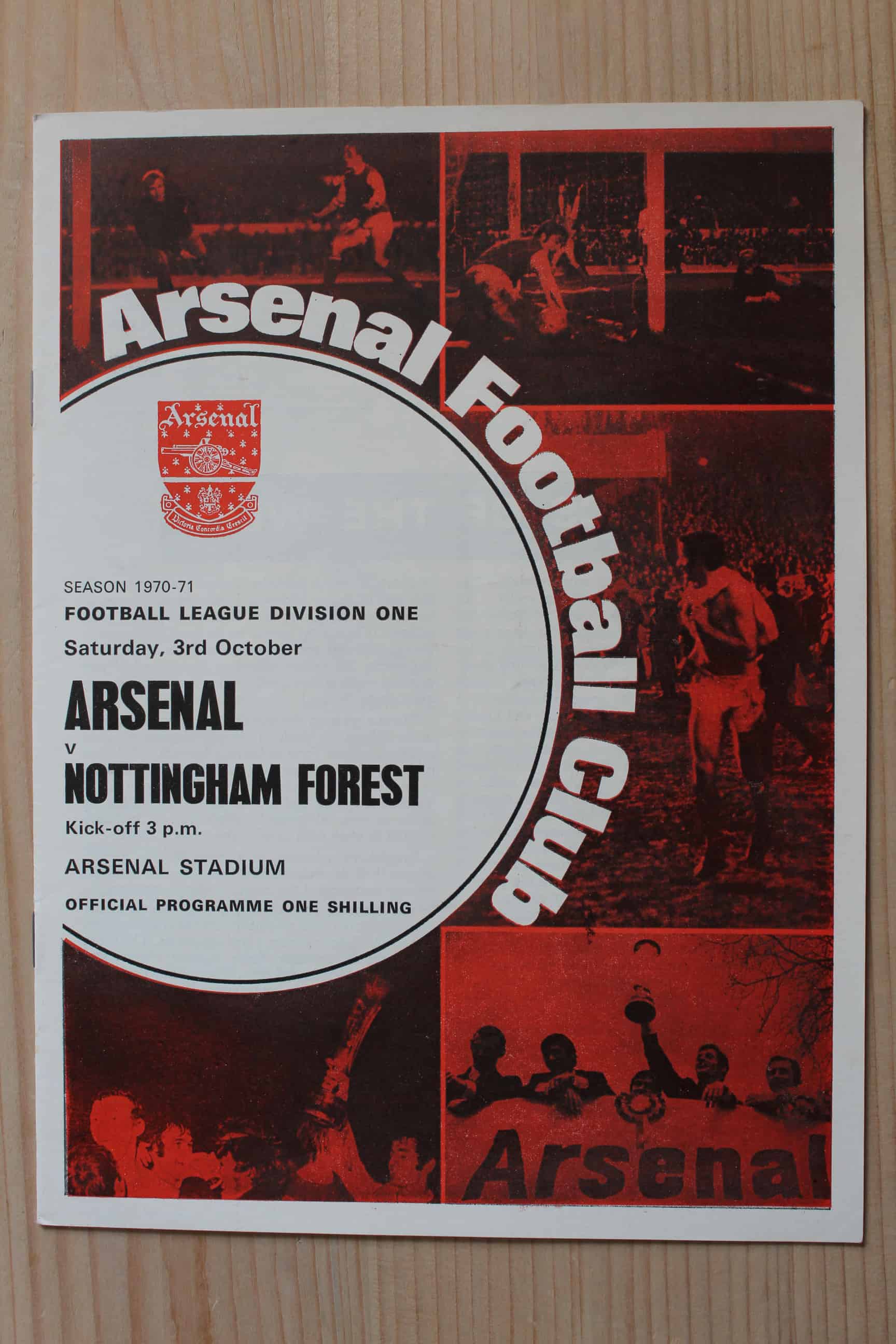 Arsenal FC v Nottingham Forest FC