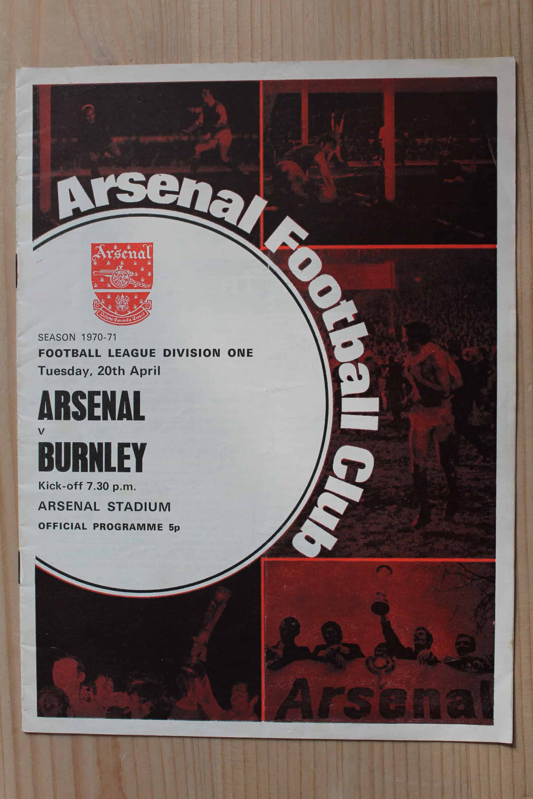 Arsenal FC v Burnley FC