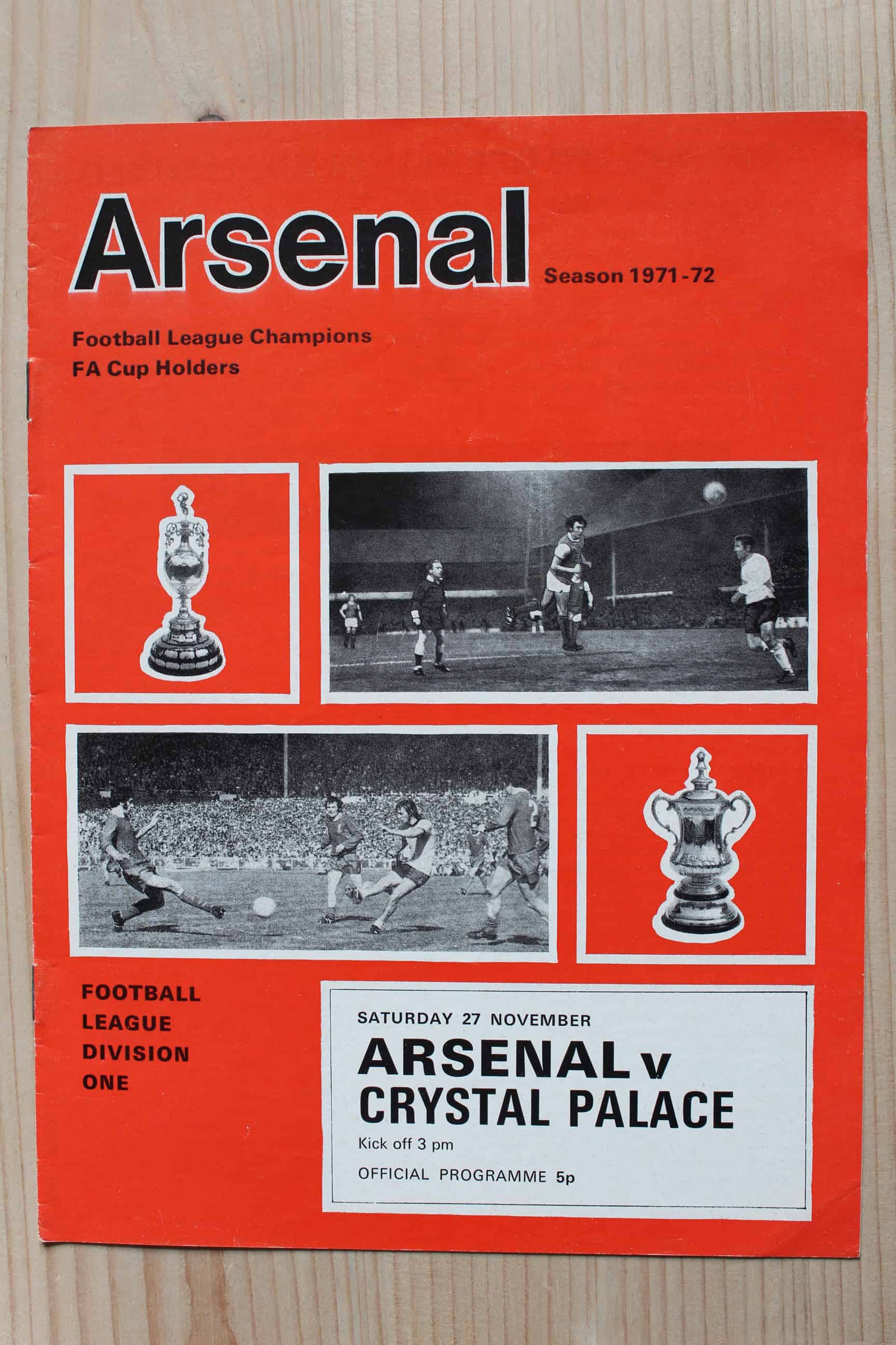 Arsenal FC v Crystal Palace FC