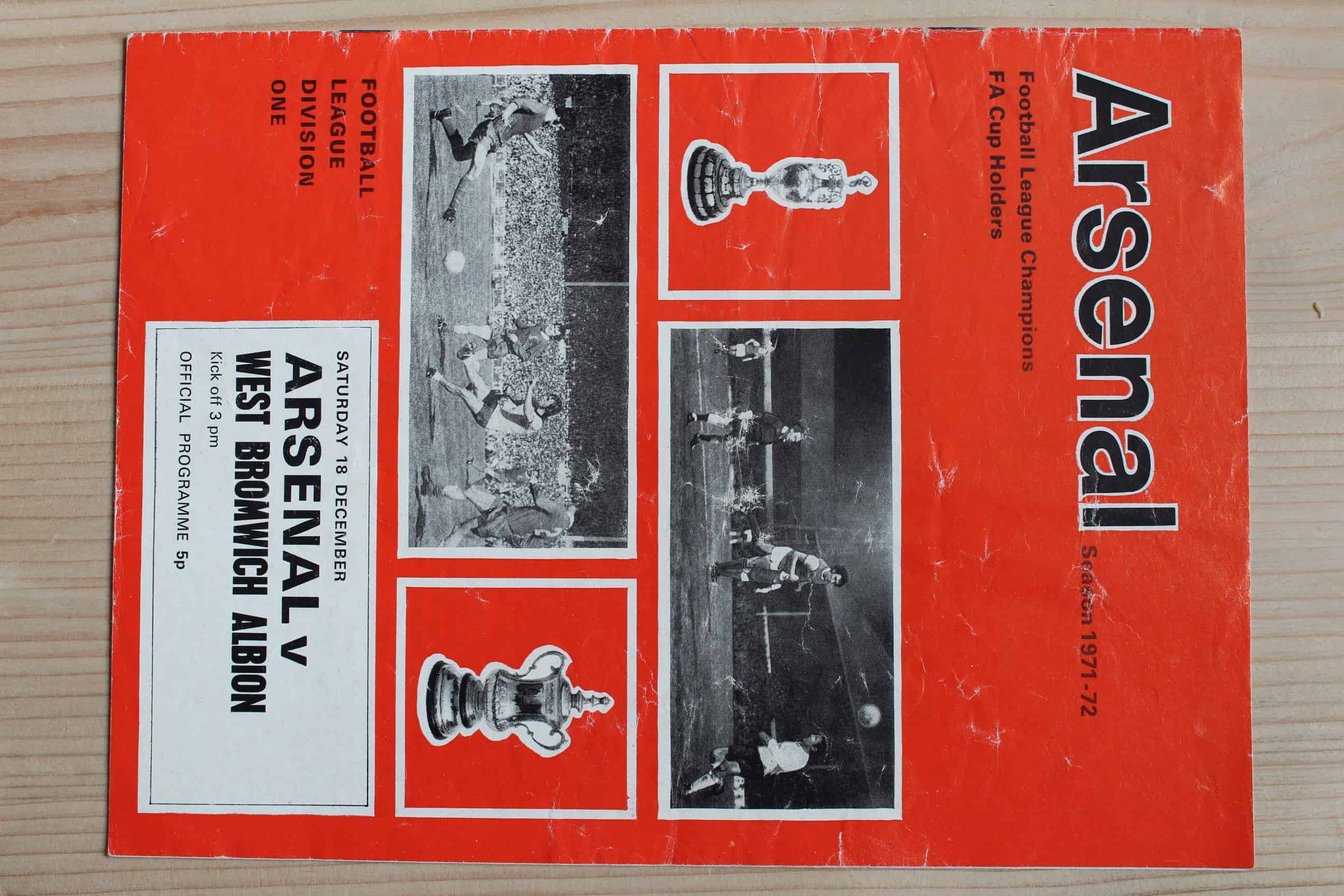 Arsenal FC v West Bromwich Albion FC 