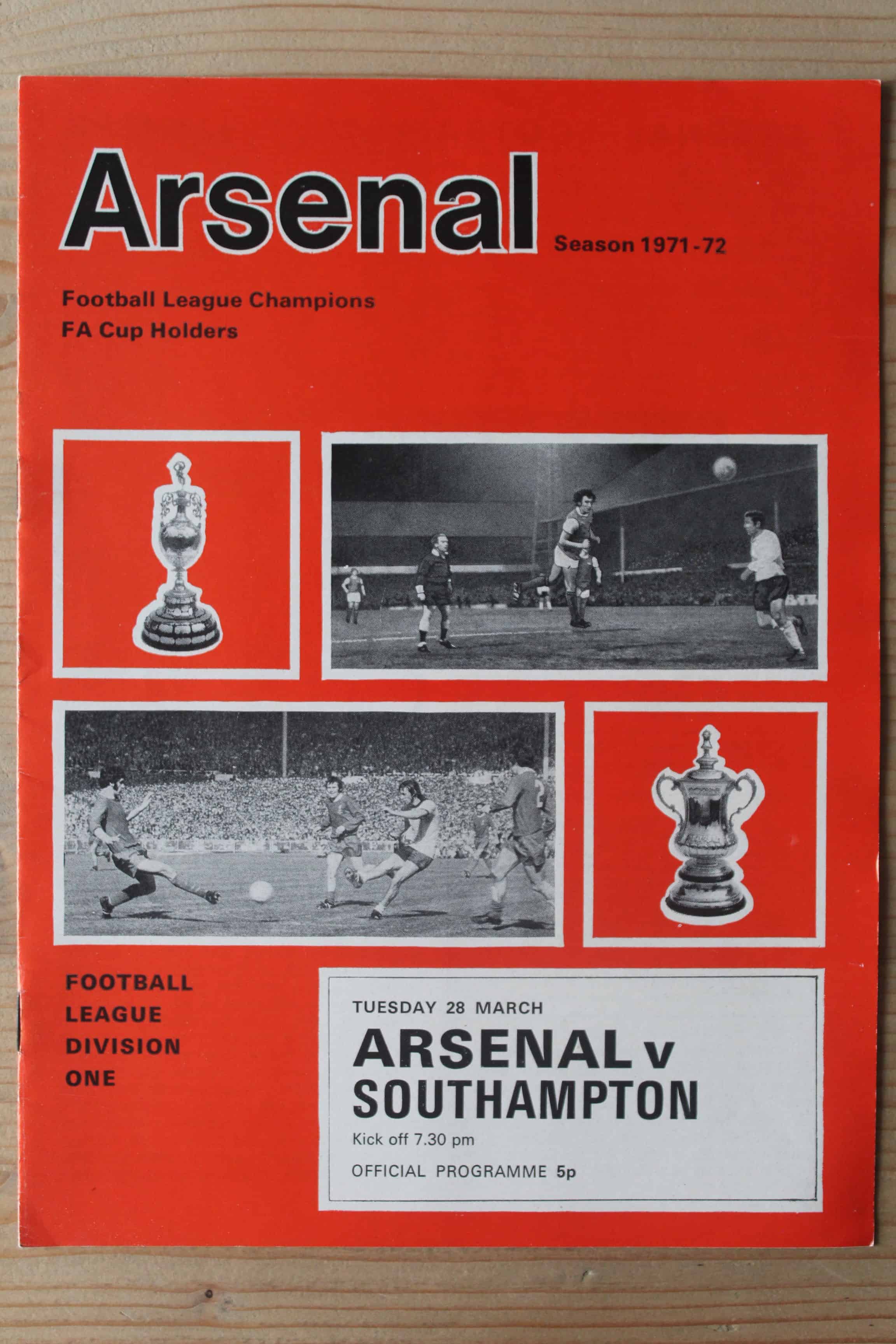 Arsenal FC v Southampton FC