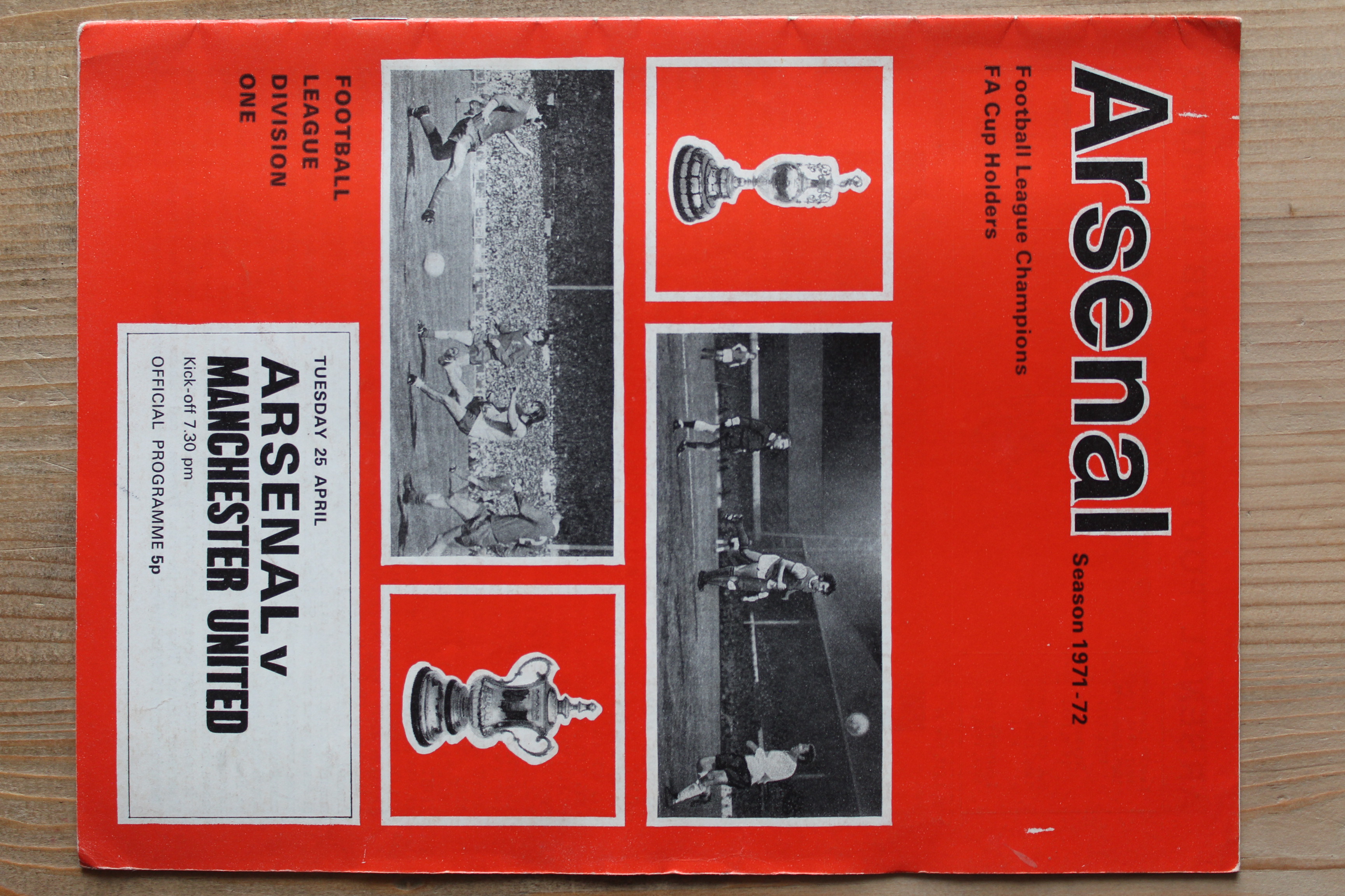 Arsenal FC v Manchester United FC