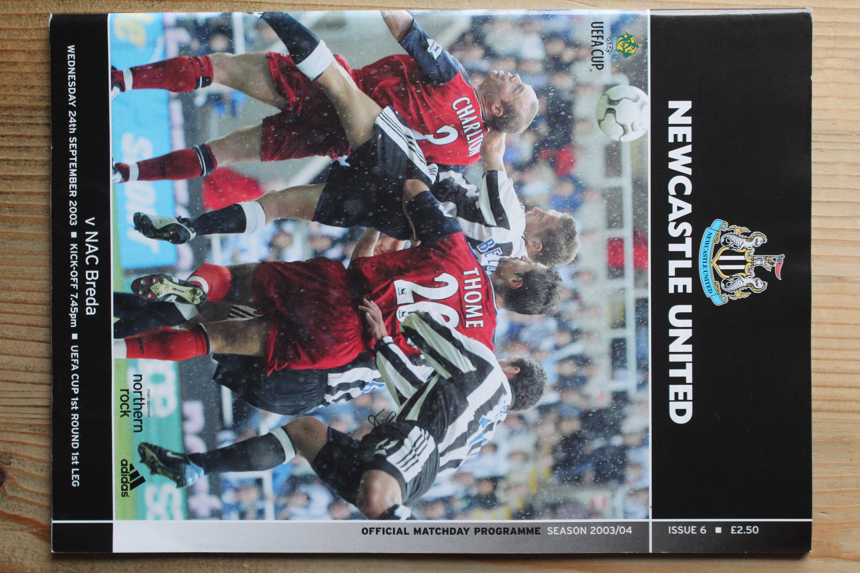 Newcastle United FC v NAC Breda