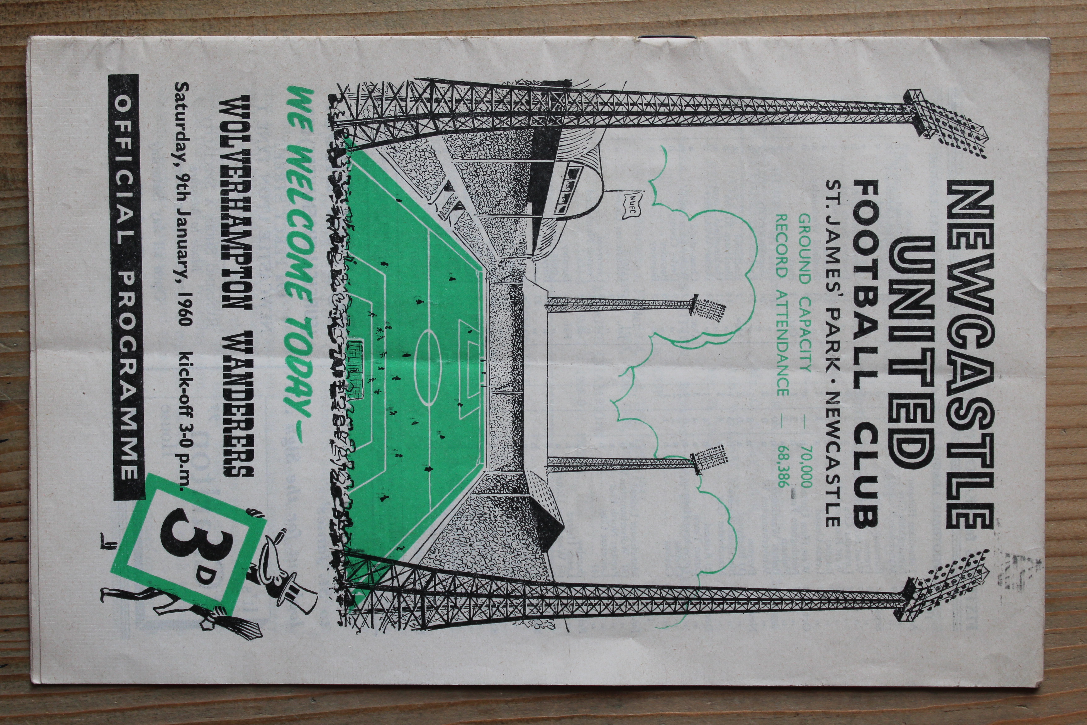 Newcastle United FC v Wolverhampton Wanderers FC