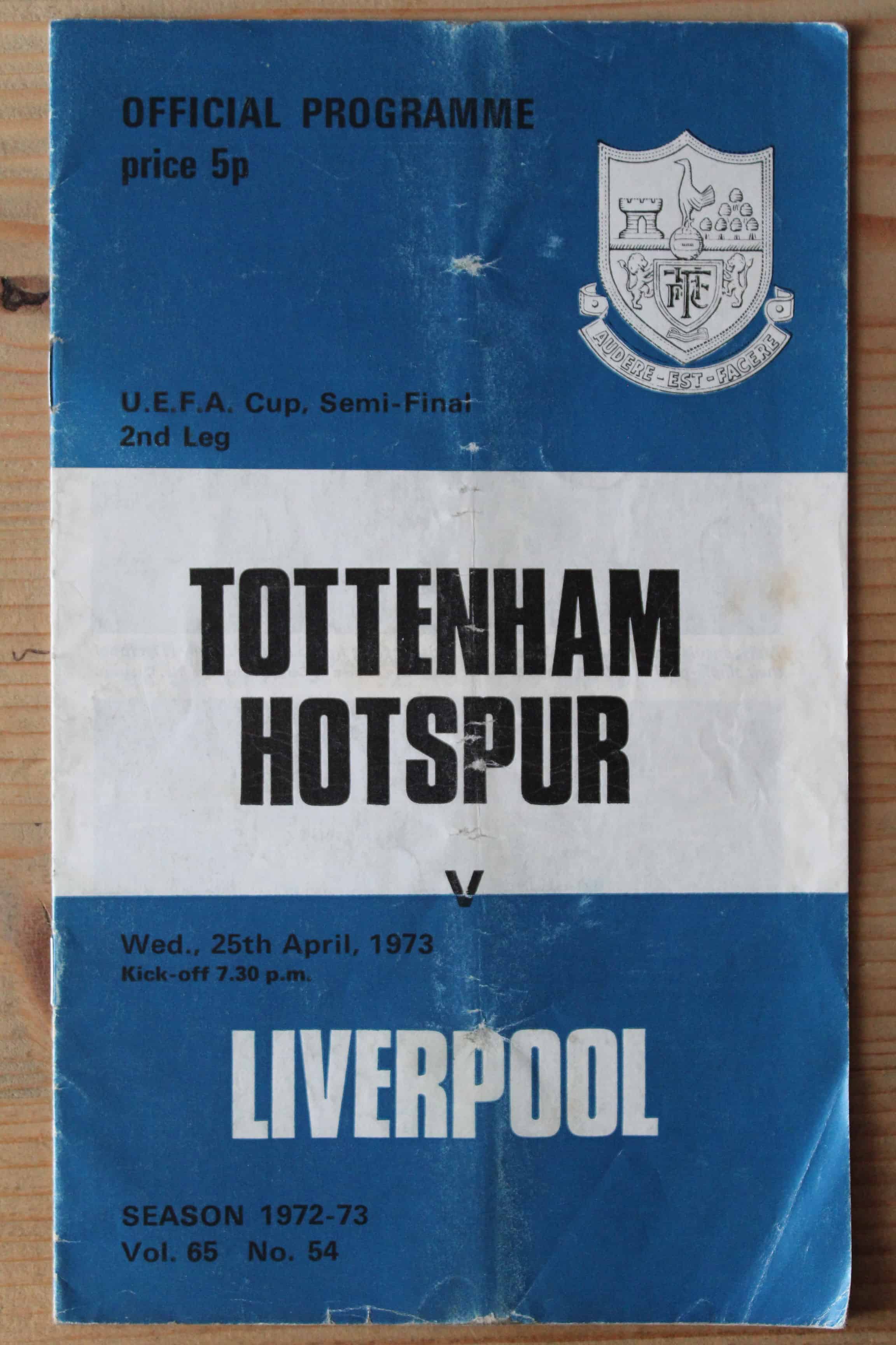 Tottenham Hotspur FC v Liverpool FC