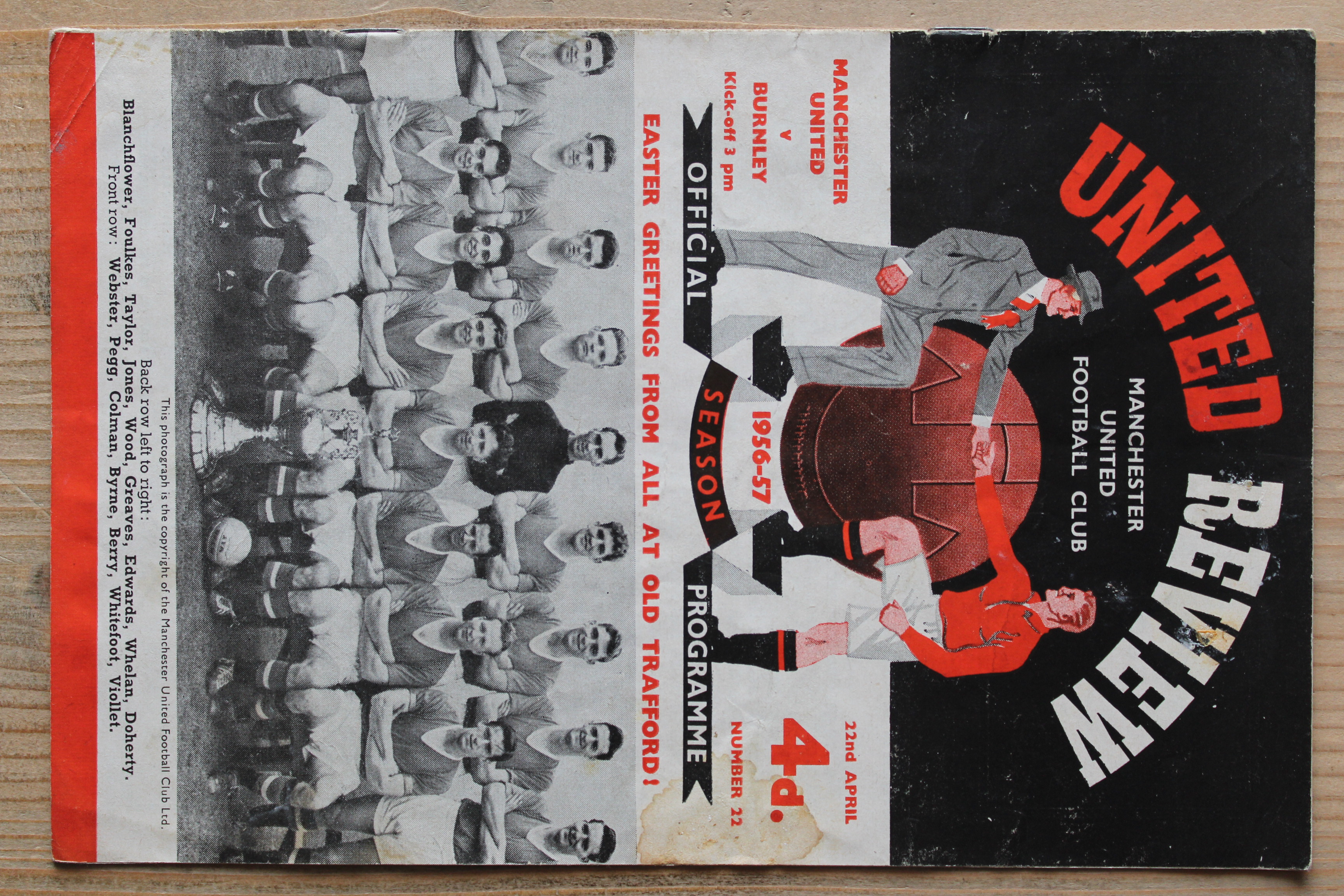 Manchester United FC v Burnley FC